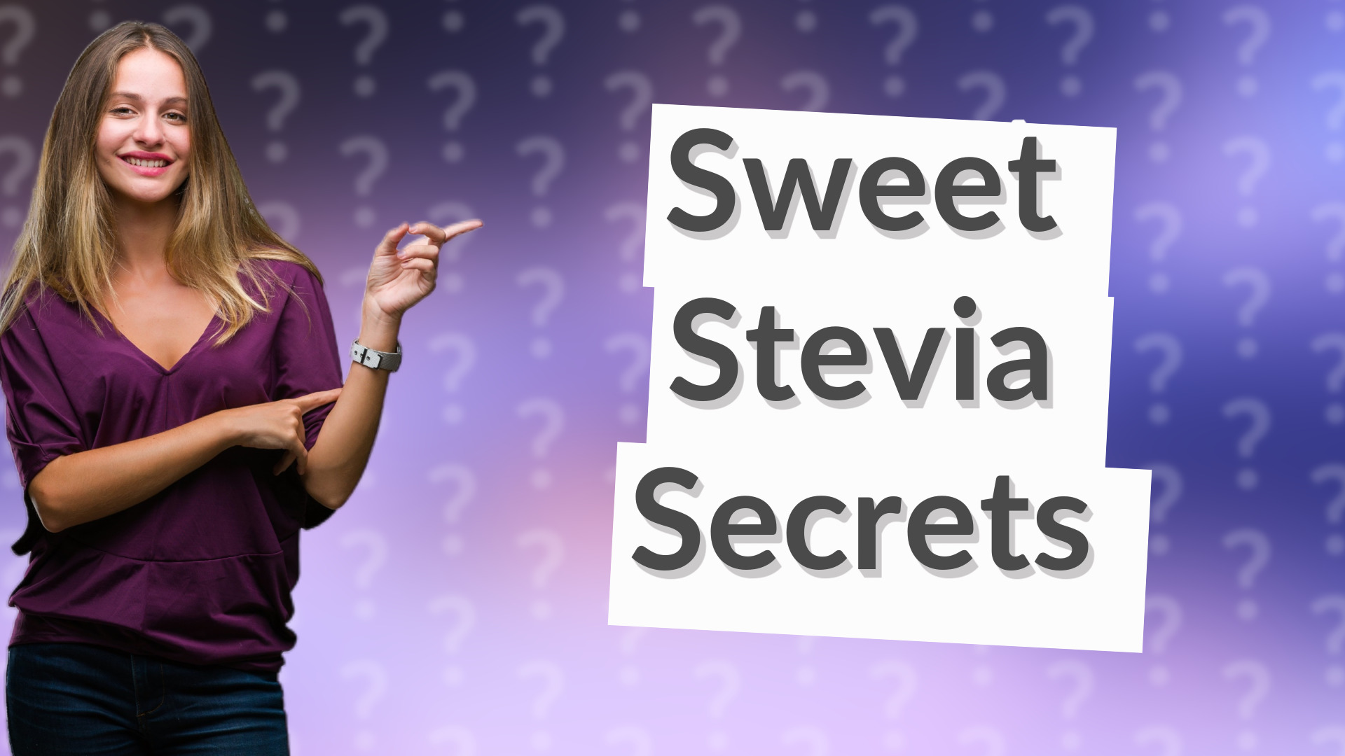 Sweet Stevia Secrets