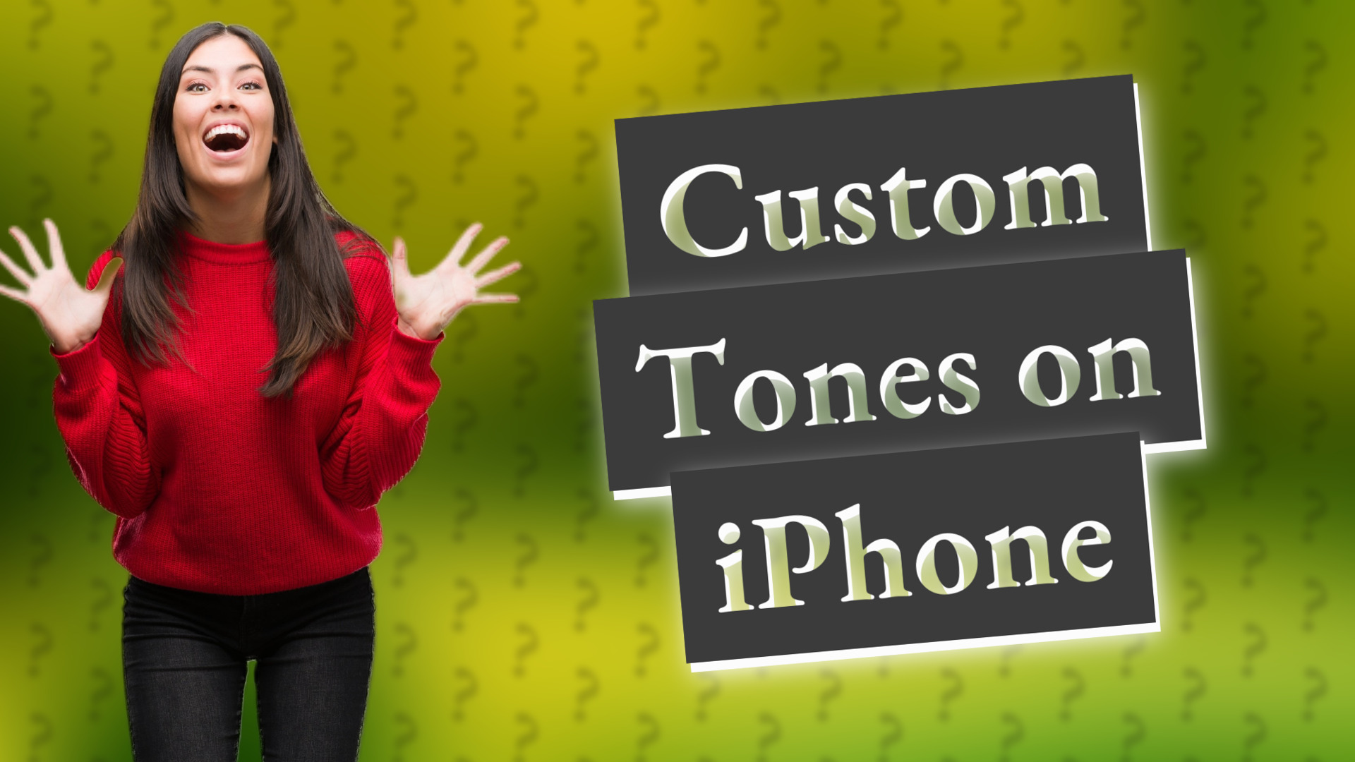 Custom Tones on iPhone