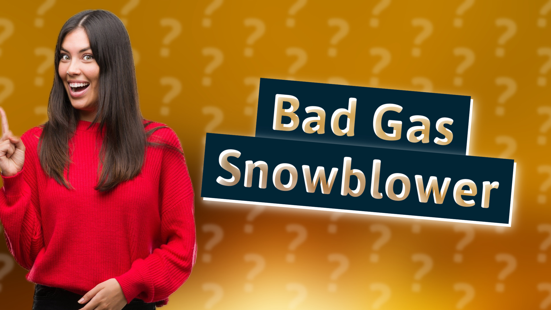 Bad Gas Snowblower