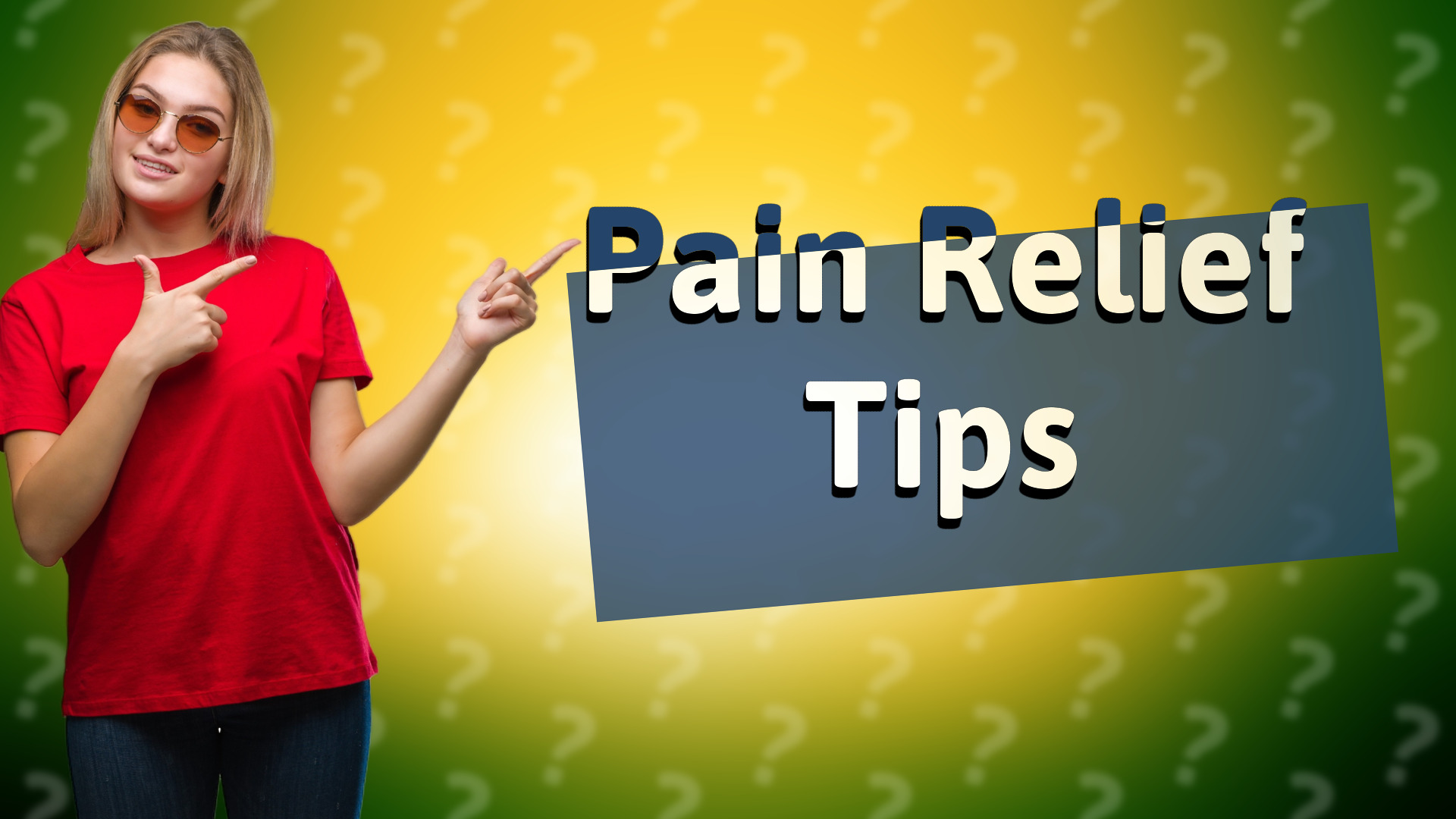 Pain Relief Tips