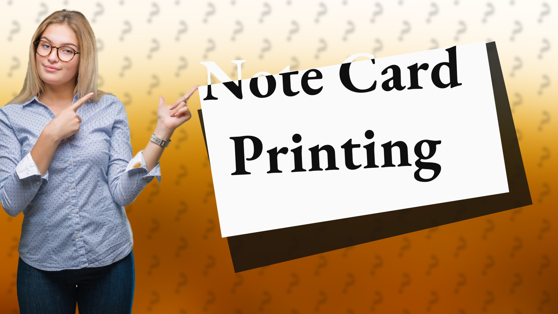 Note Card Printing