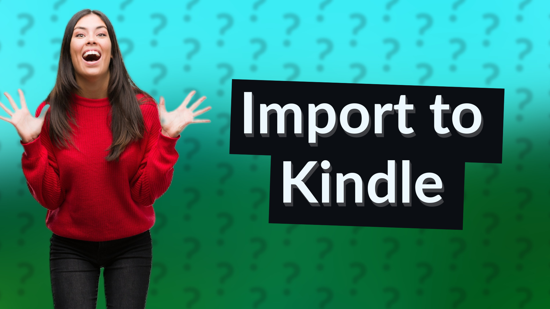 Import to Kindle