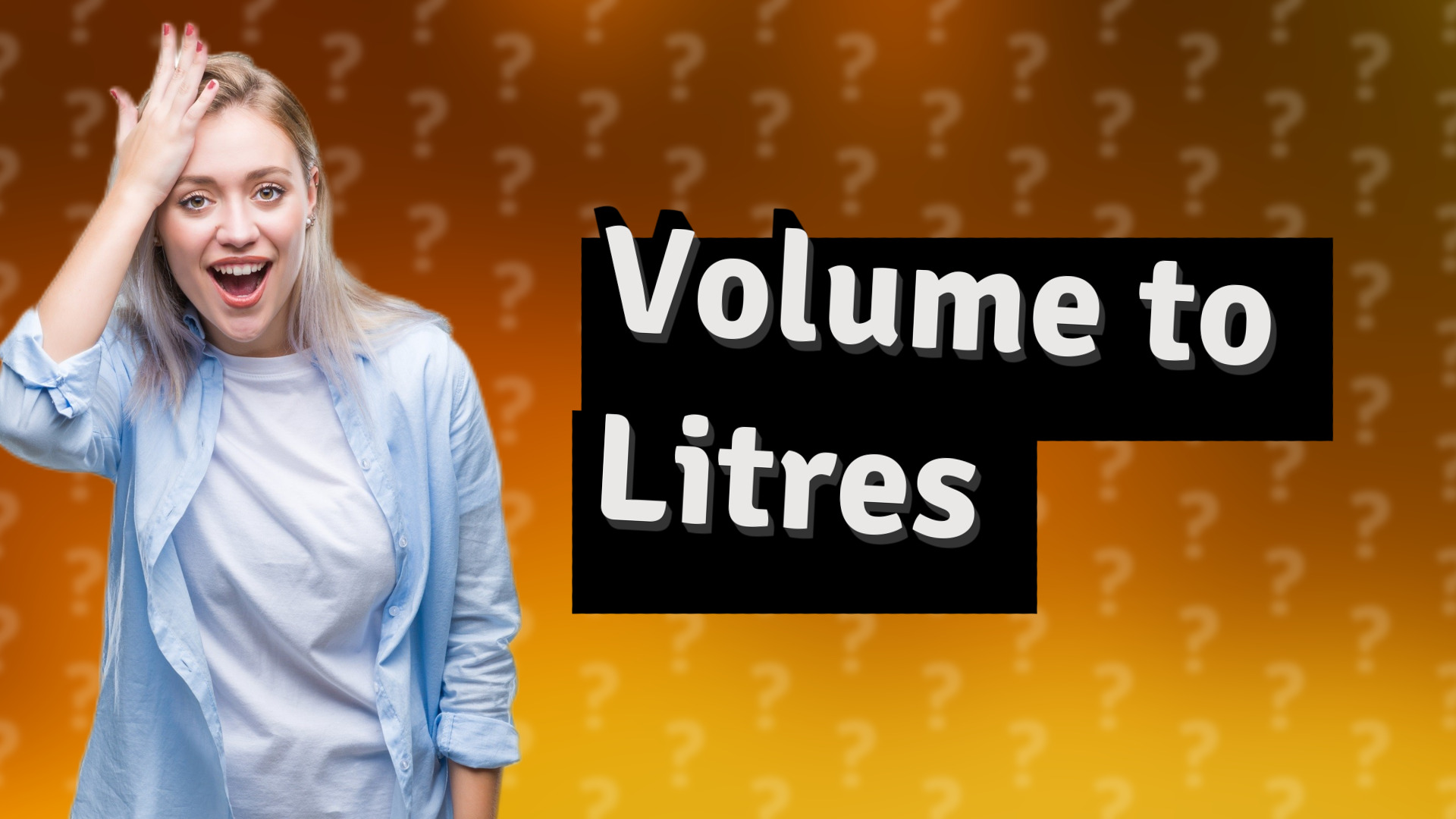 Volume to Litres