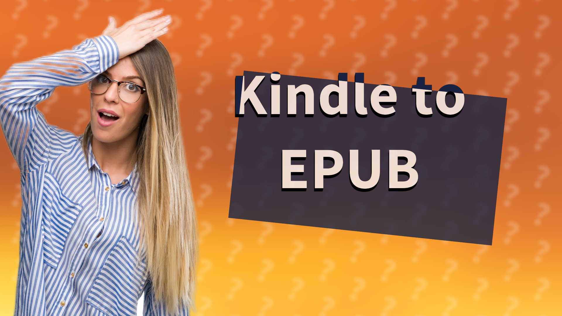 Kindle to EPUB