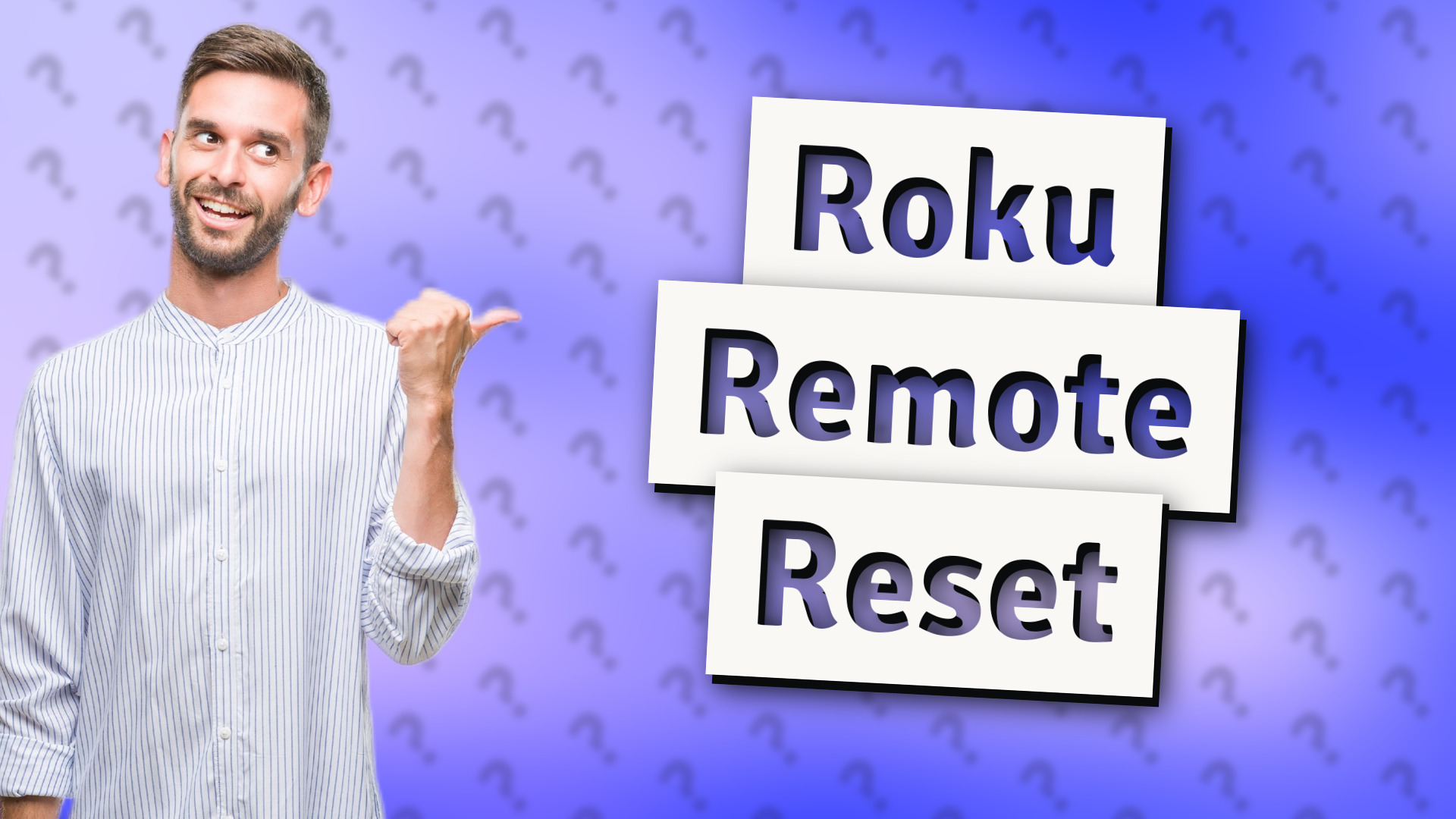 Roku Remote Reset