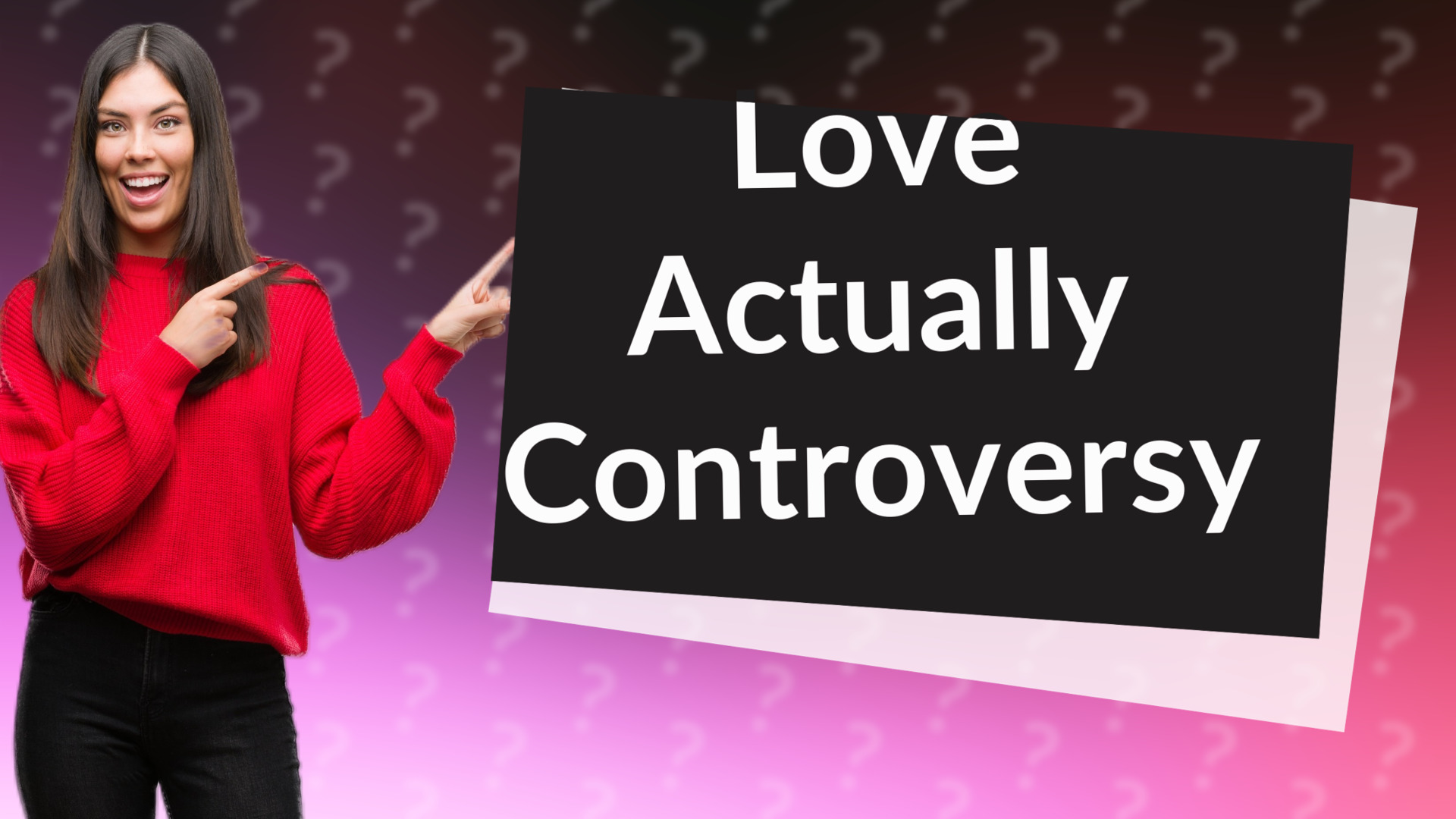 Love Actually Controversy