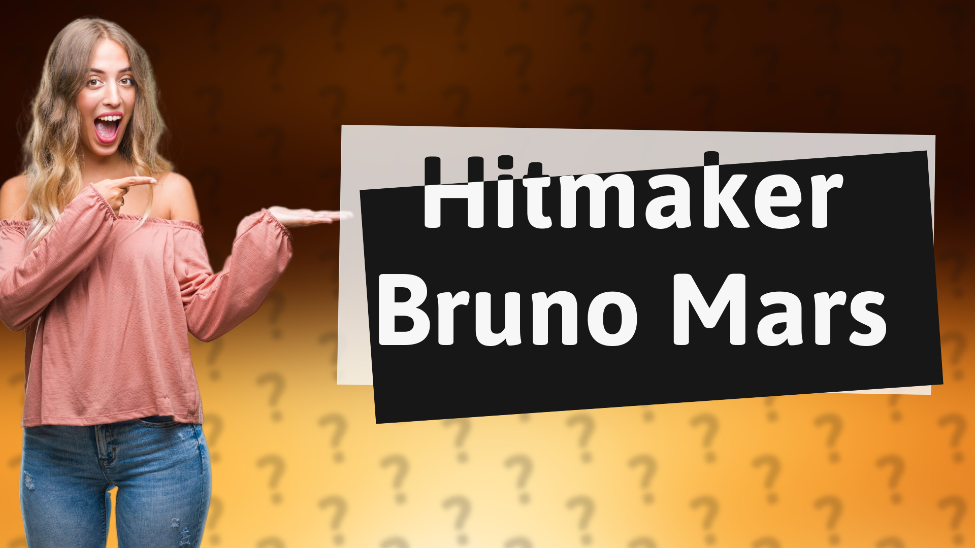 Hitmaker Bruno Mars