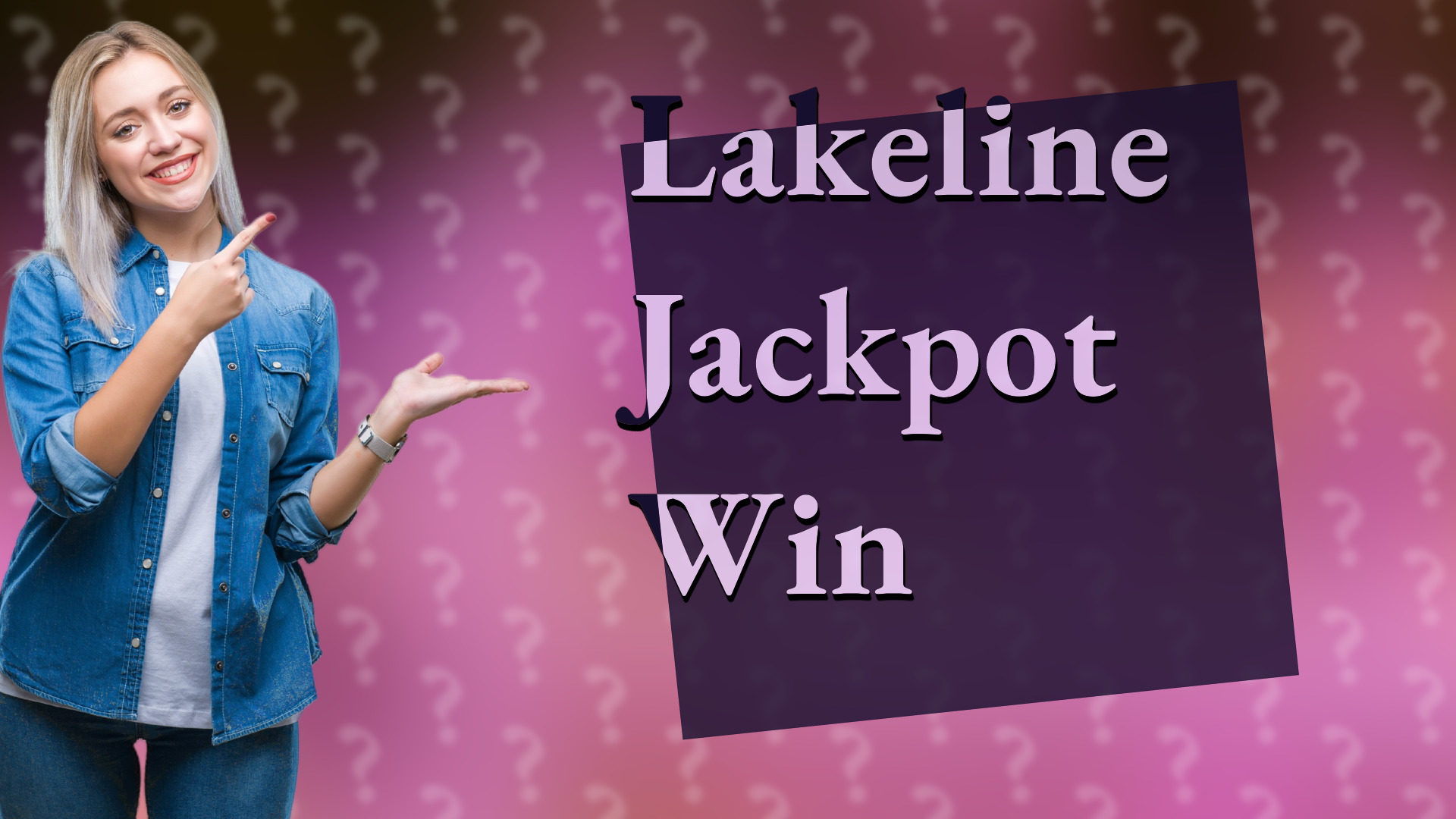 Lakeline Jackpot Win