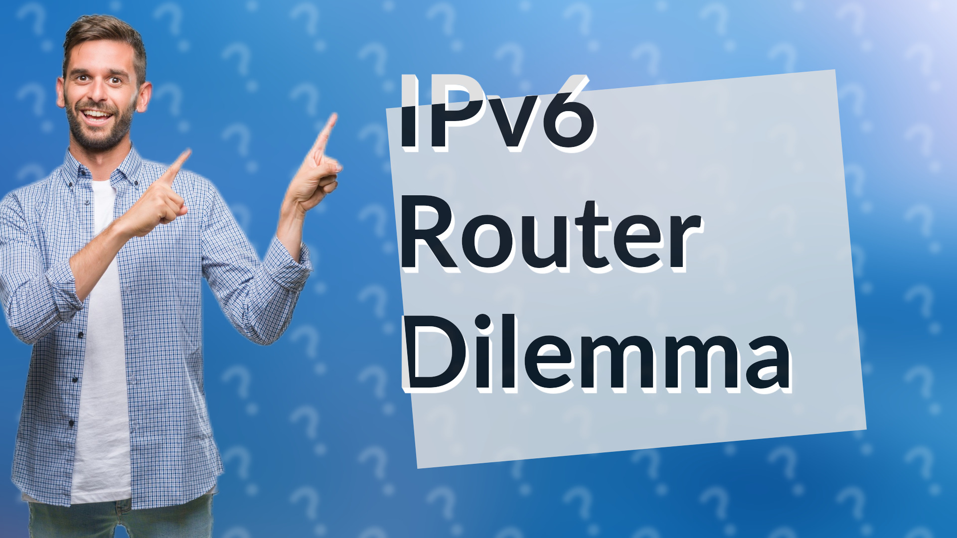 IPv6 Router Dilemma