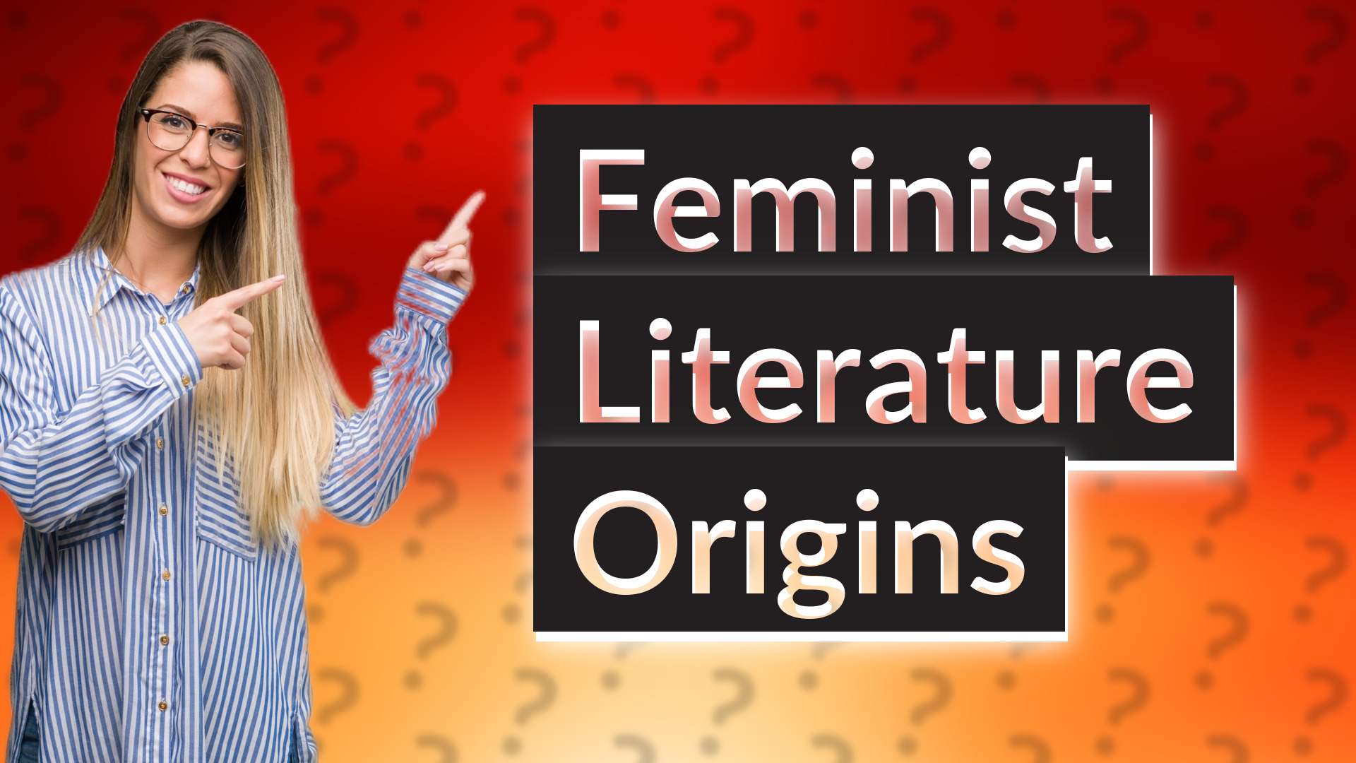 Feminist Literature Origins