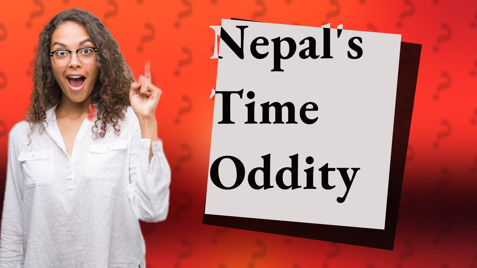 Nepal's Time Oddity