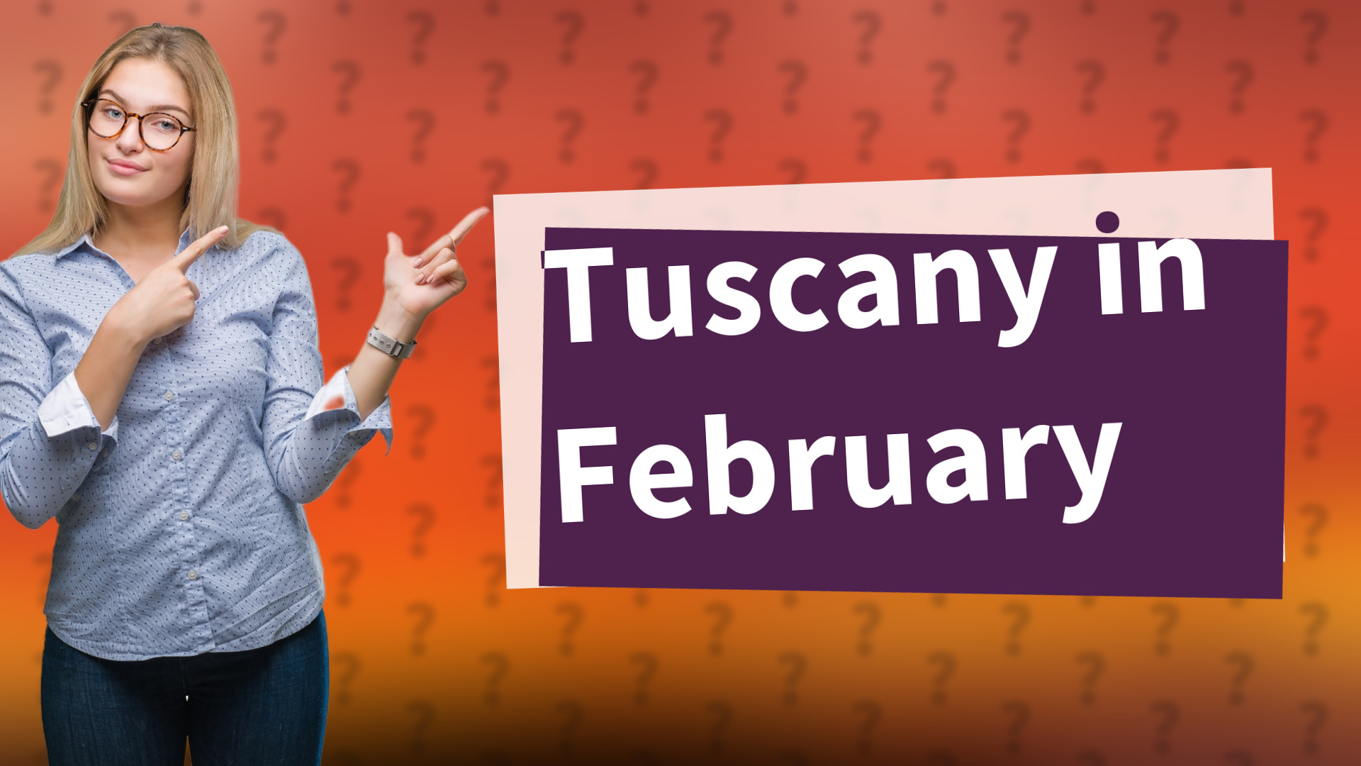 Tuscany in February