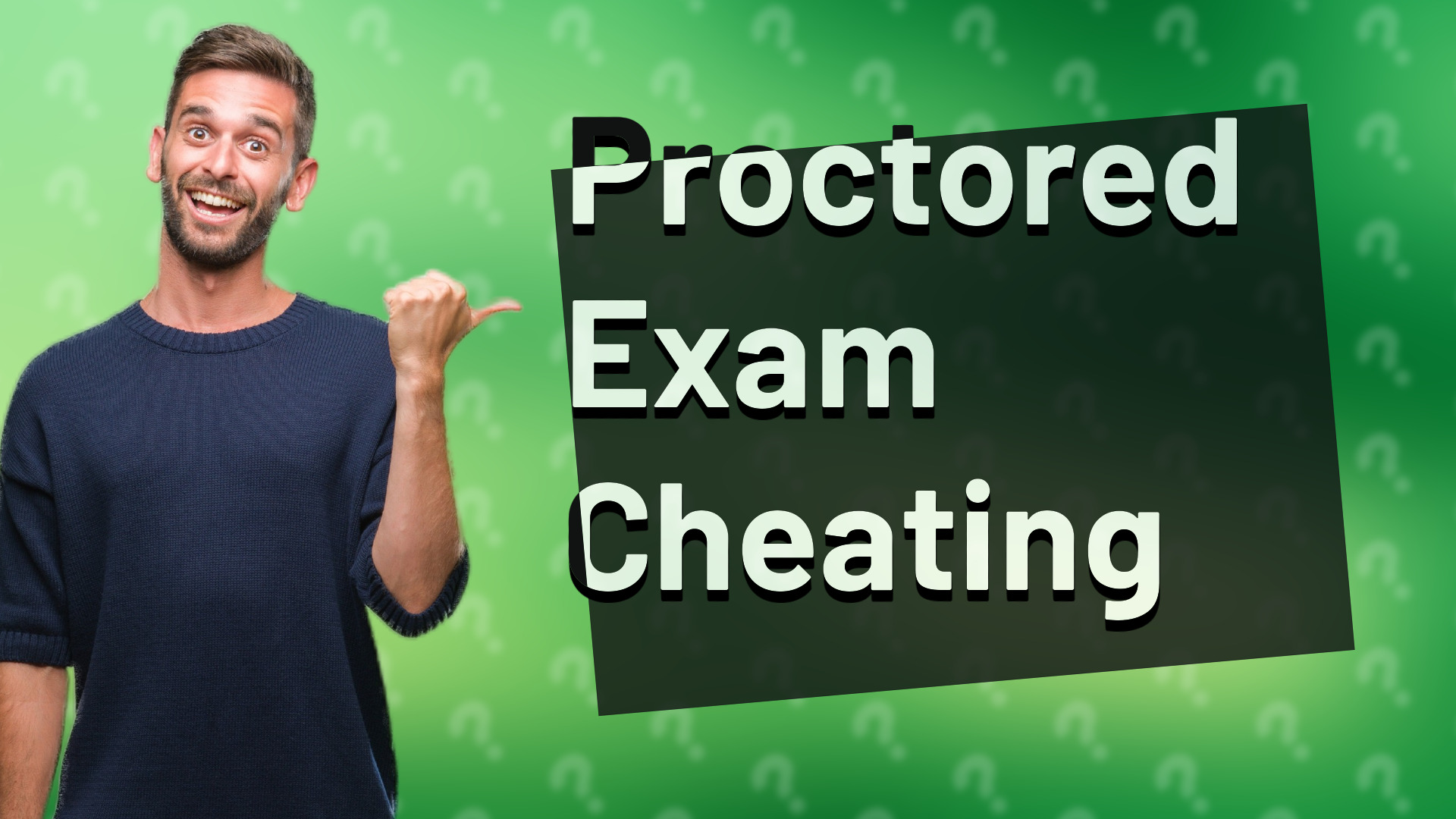 Proctored Exam Cheating