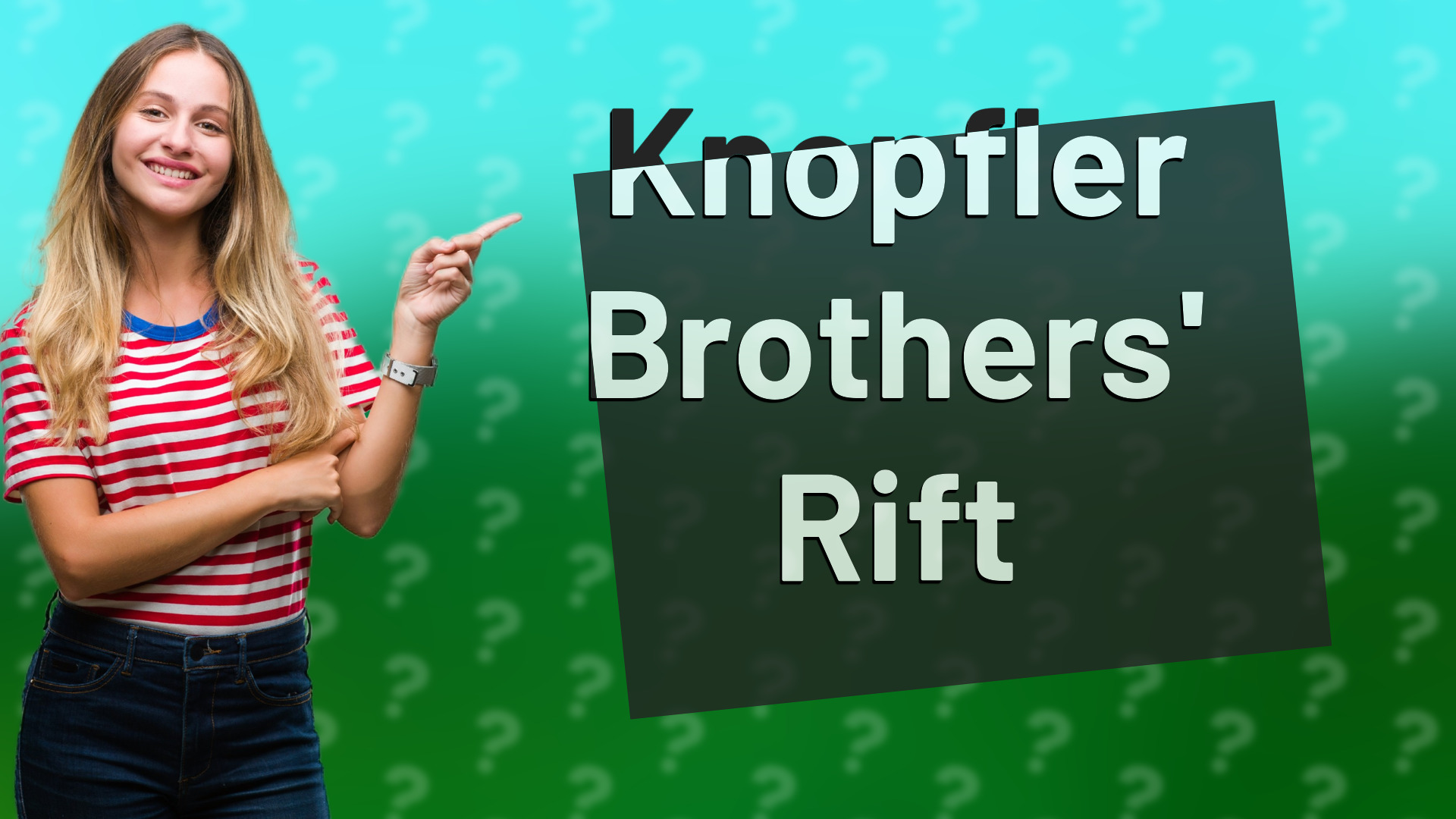 Knopfler Brothers' Rift