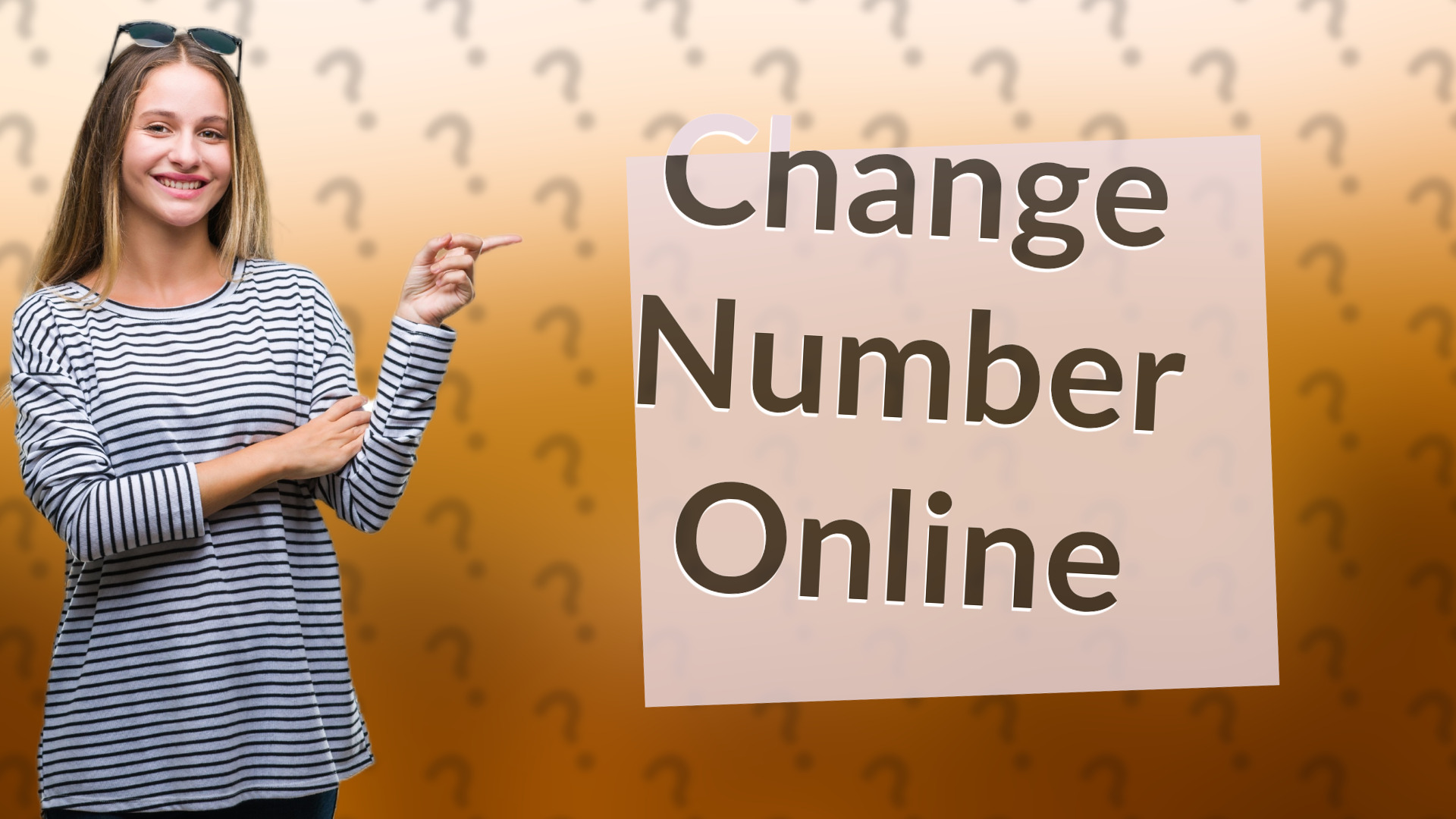 Change Number Online