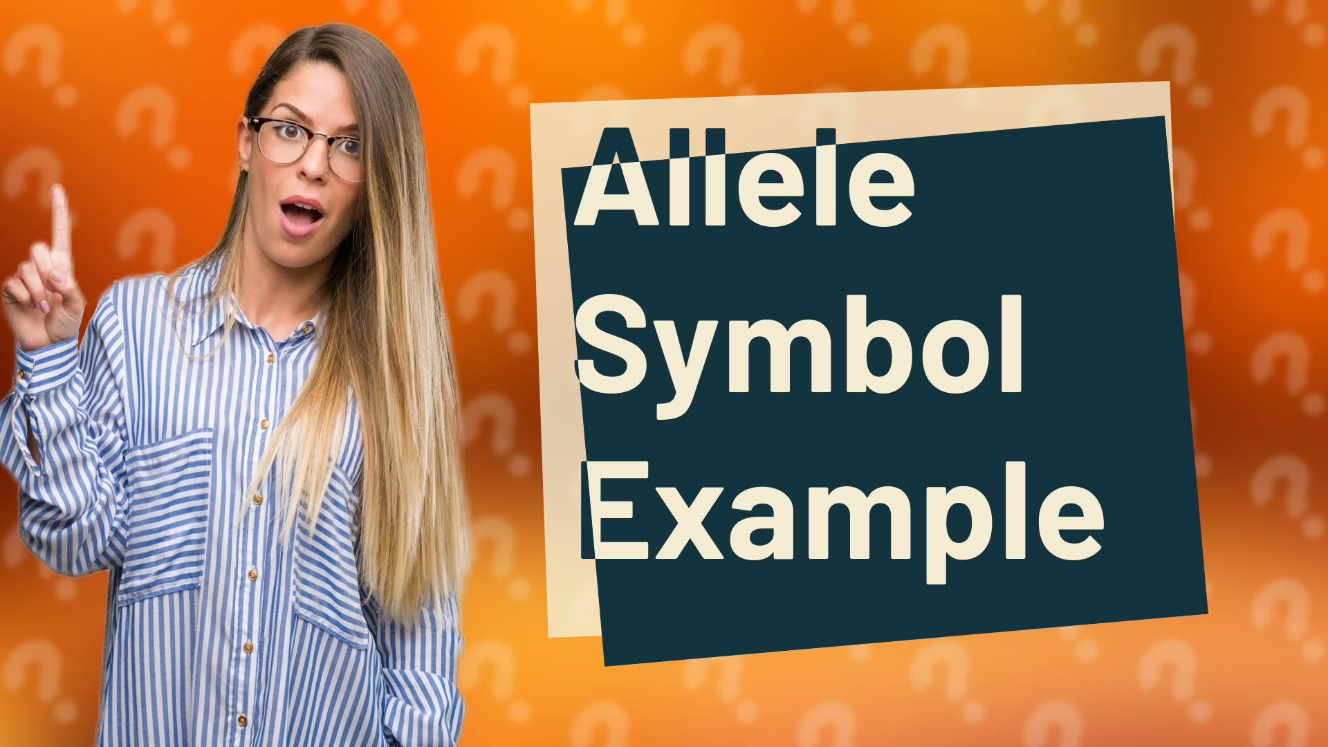 Allele Symbol Example