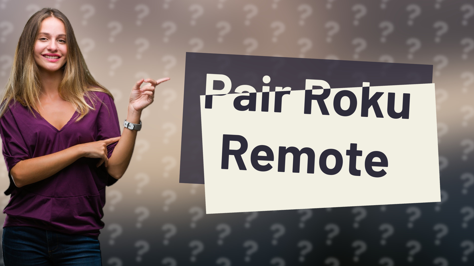Pair Roku Remote