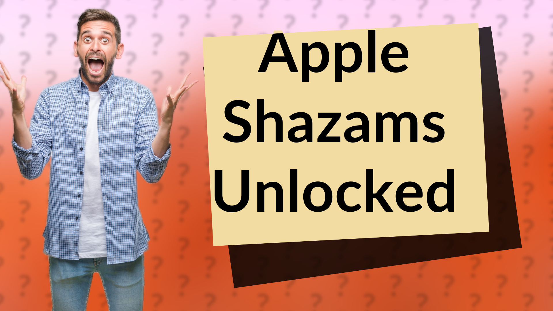 Apple Shazams Unlocked
