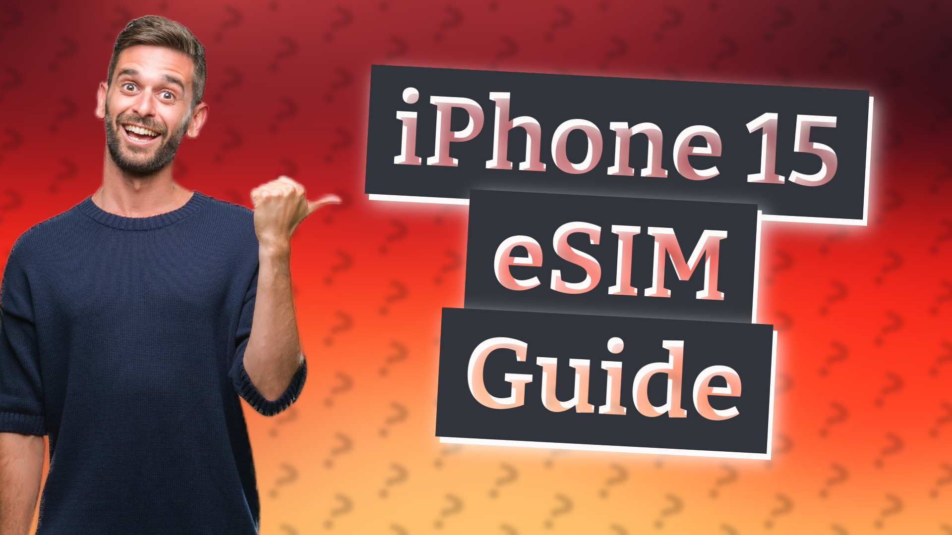 iPhone 15 eSIM Guide