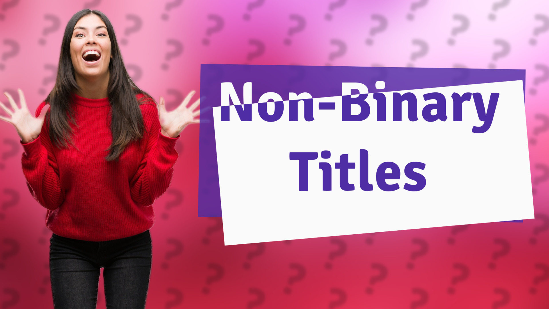 Non-Binary Titles