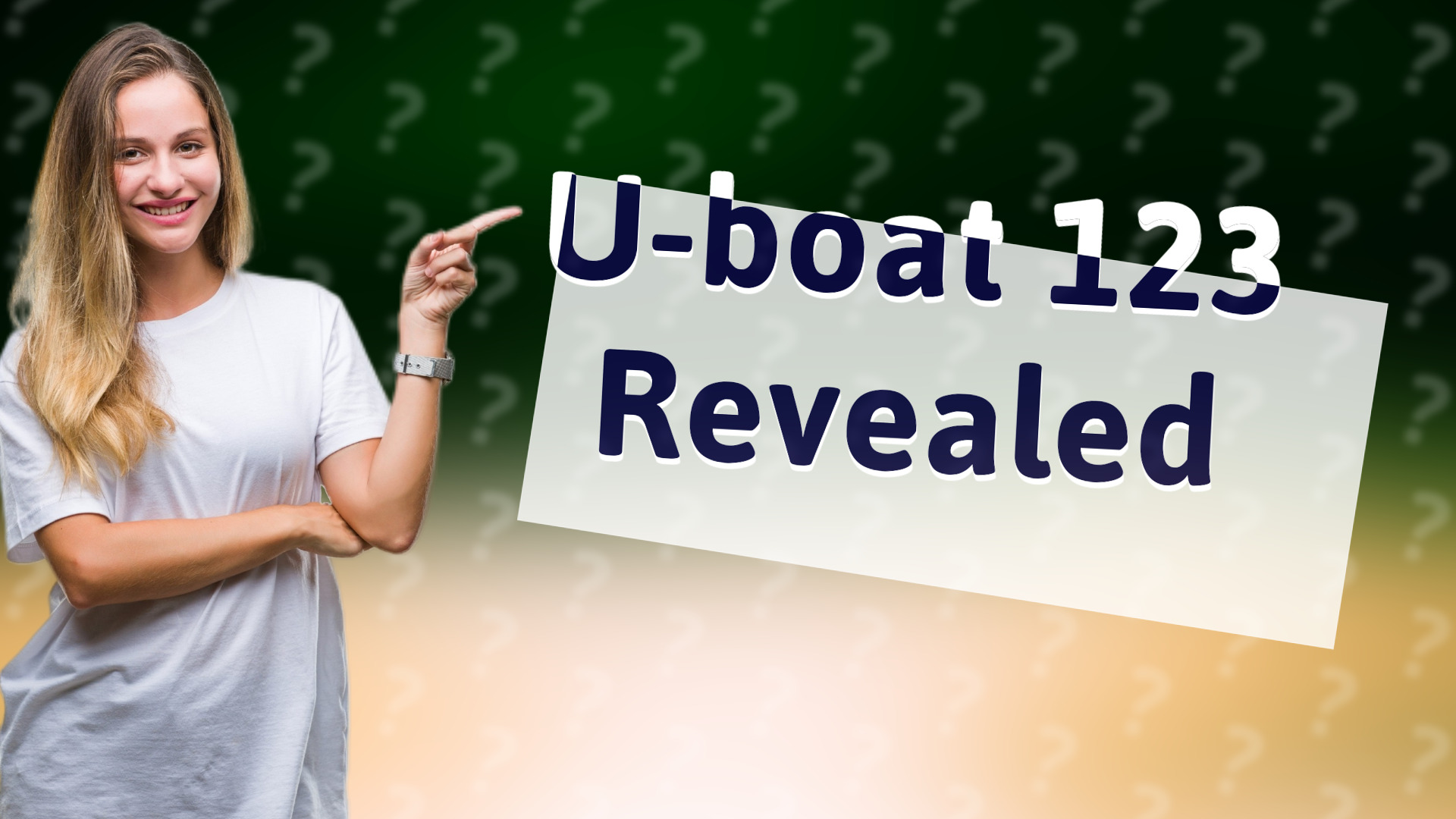 U-boat 123 Revealed