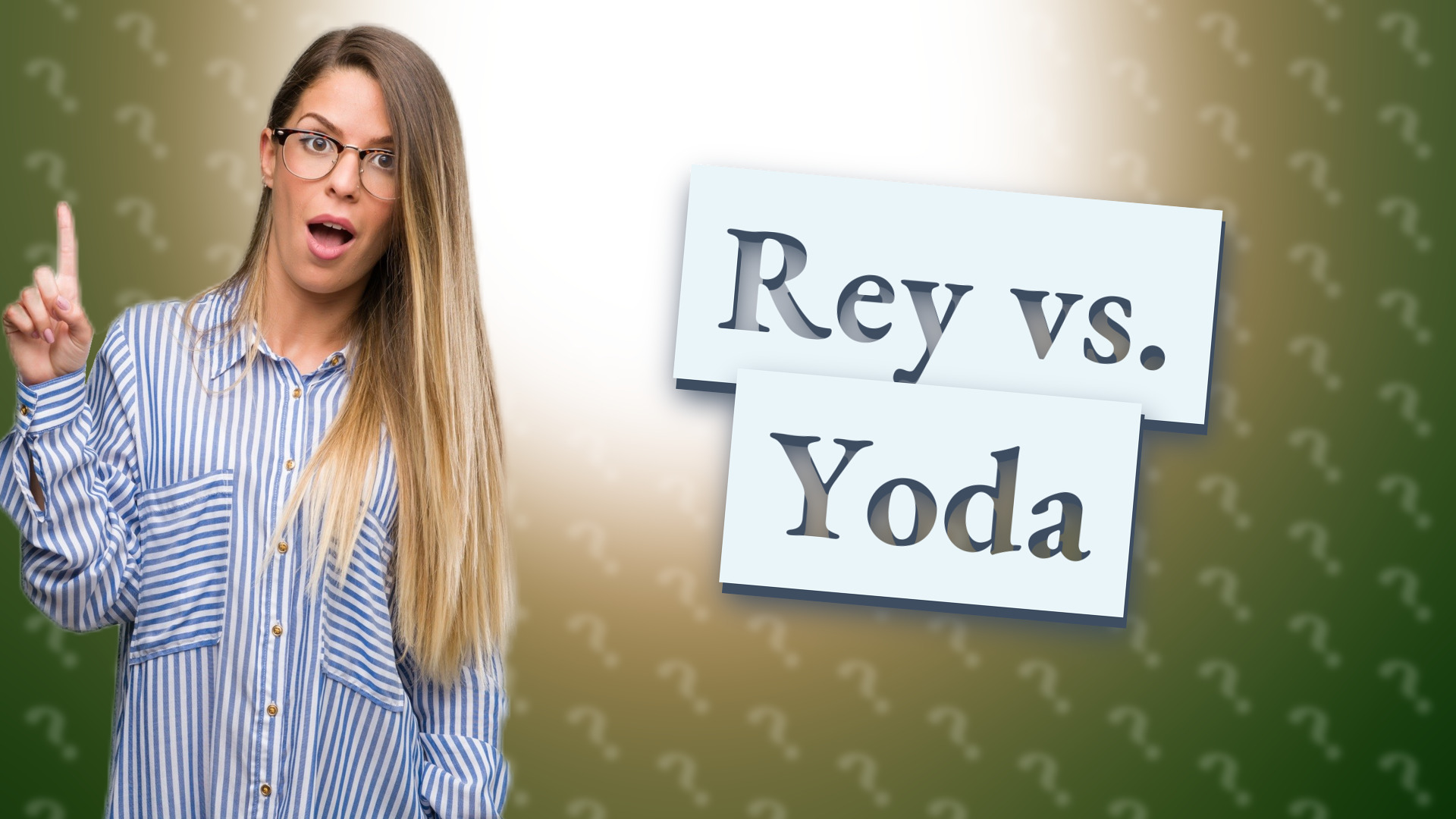 Rey vs. Yoda