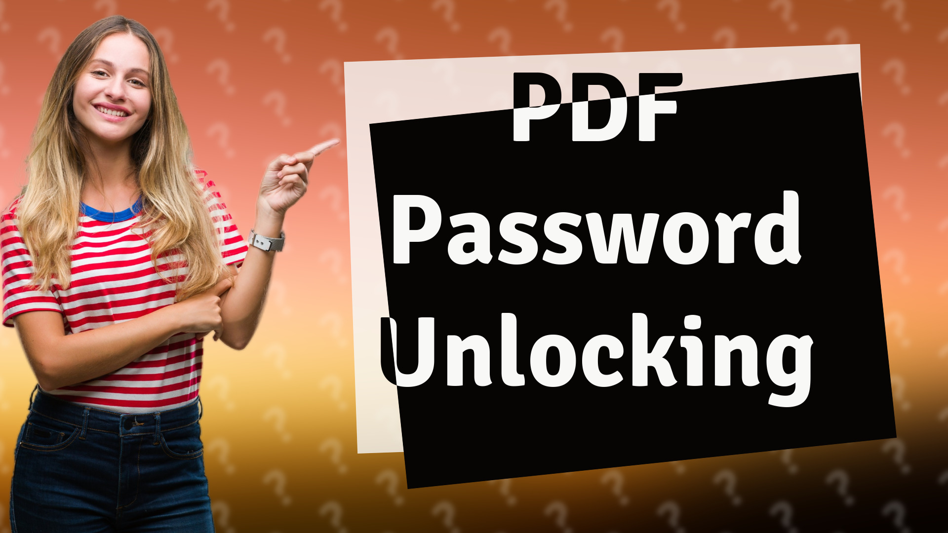 PDF Password Unlocking