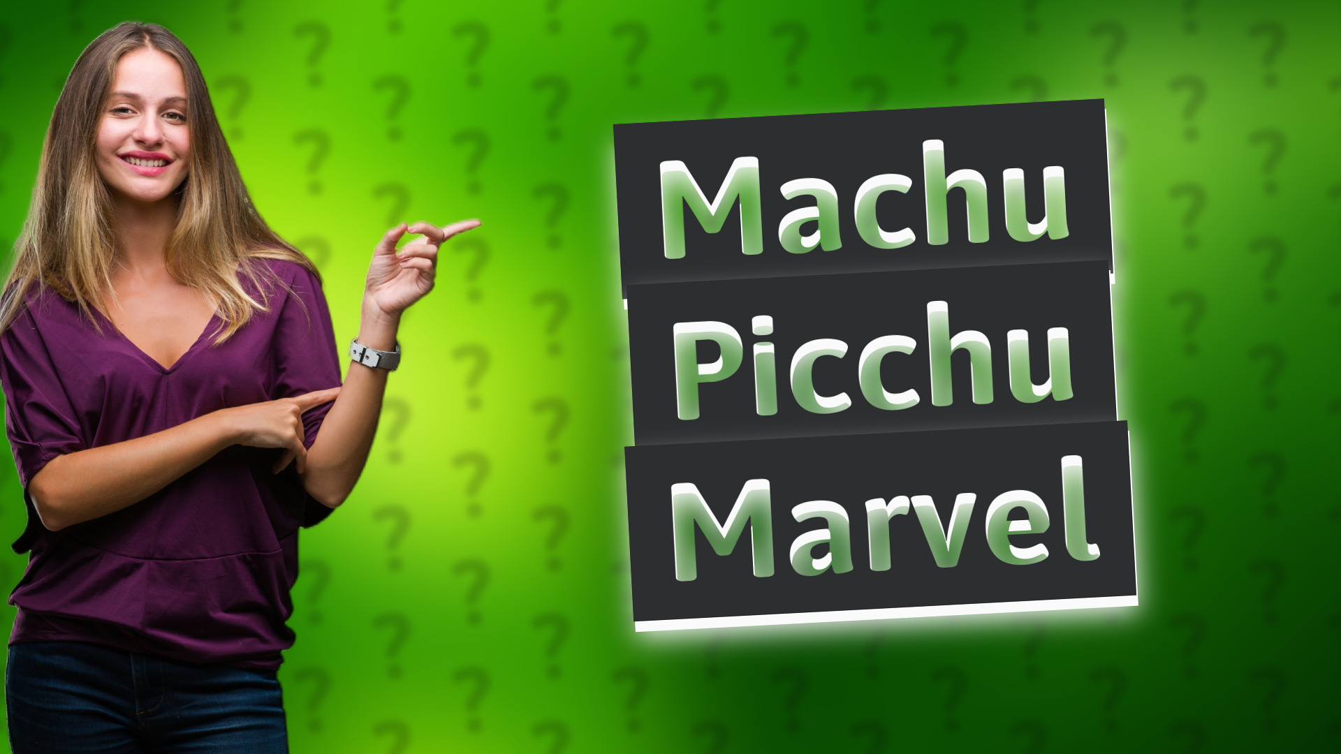 Machu Picchu Marvel