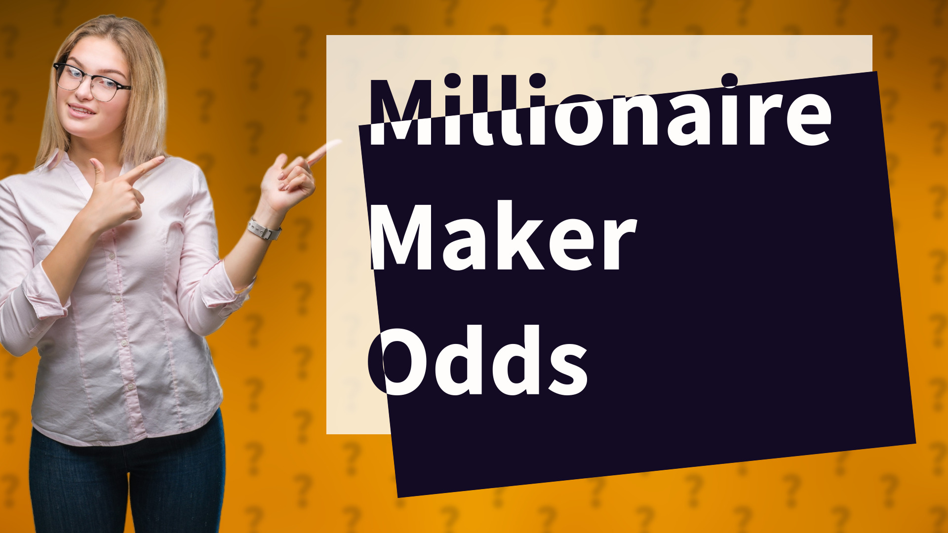 Millionaire Maker Odds