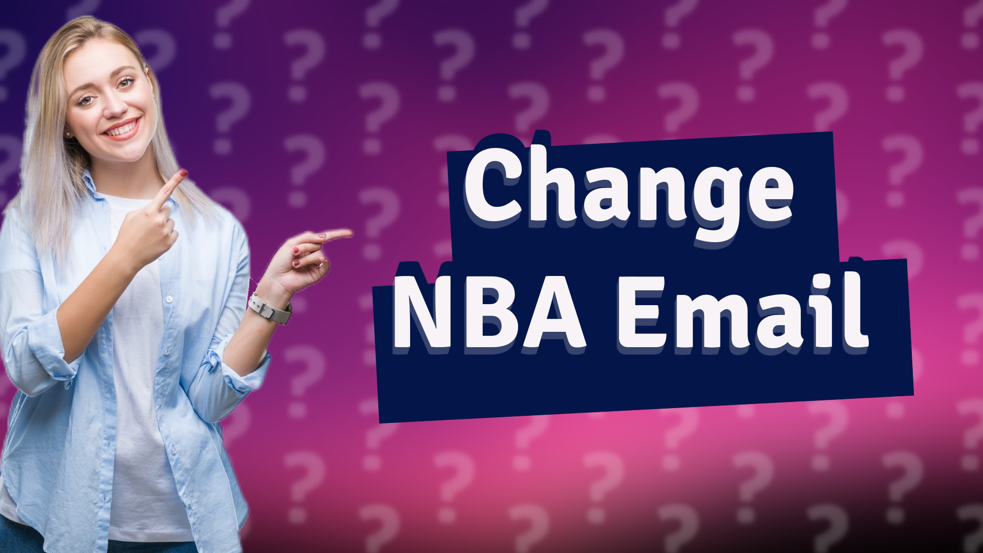 Change NBA Email
