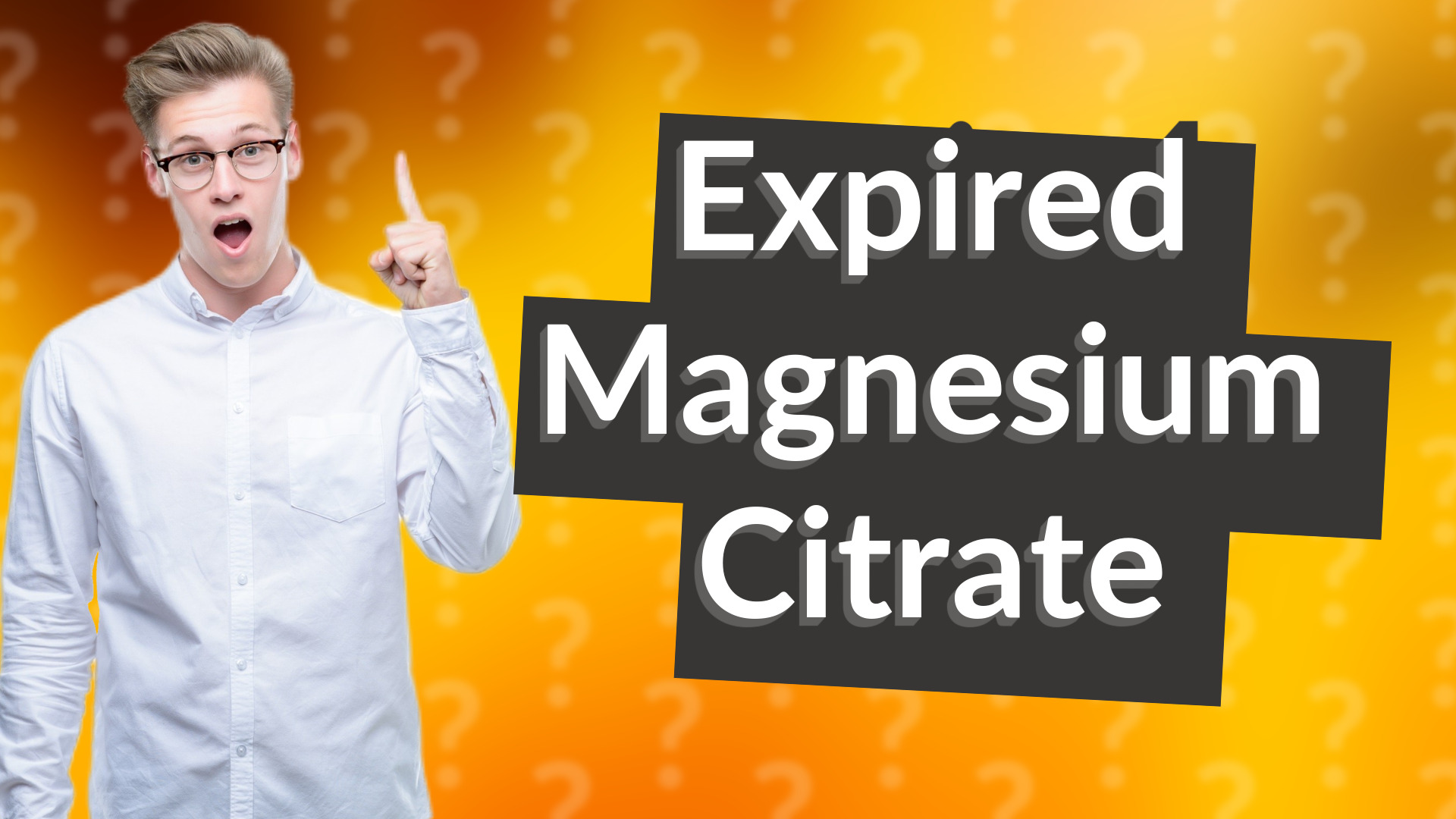 Expired Magnesium Citrate