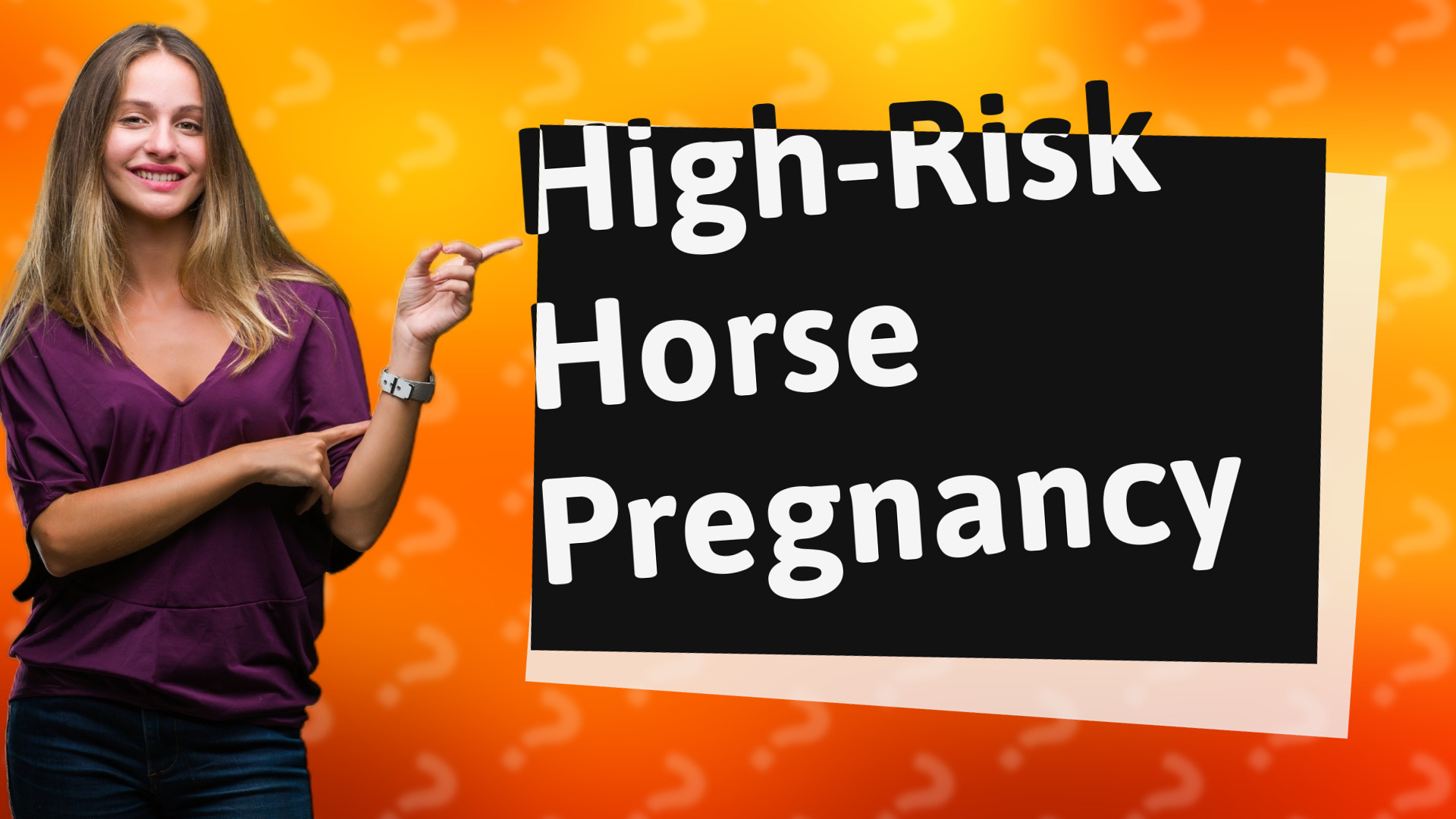 High-Risk Horse Pregnancy
