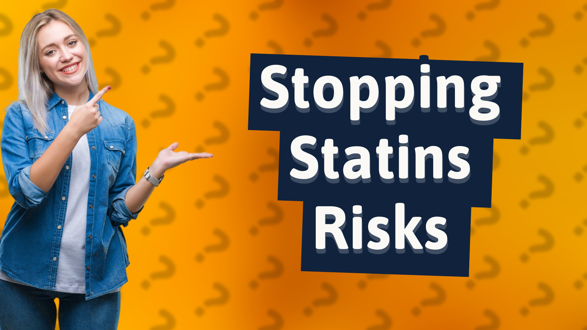 Stopping Statins Risks