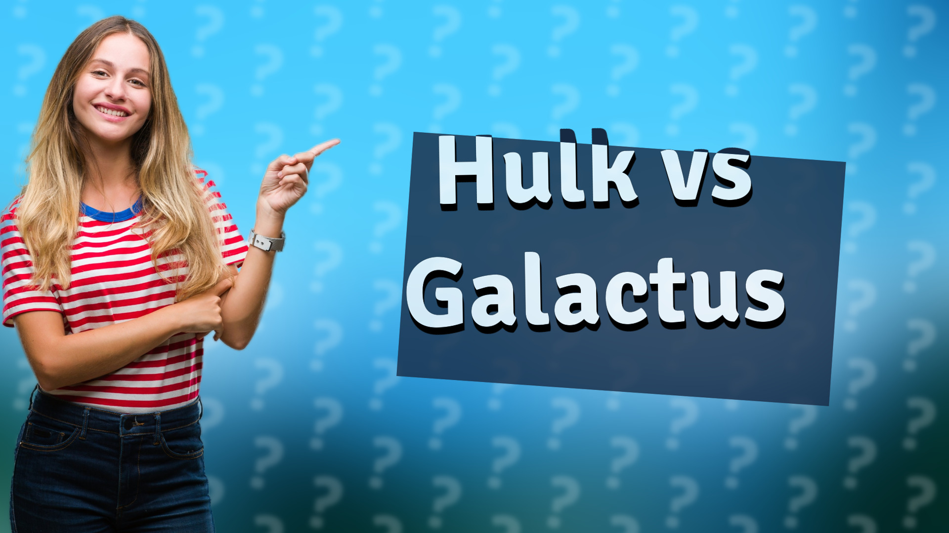 Hulk vs Galactus