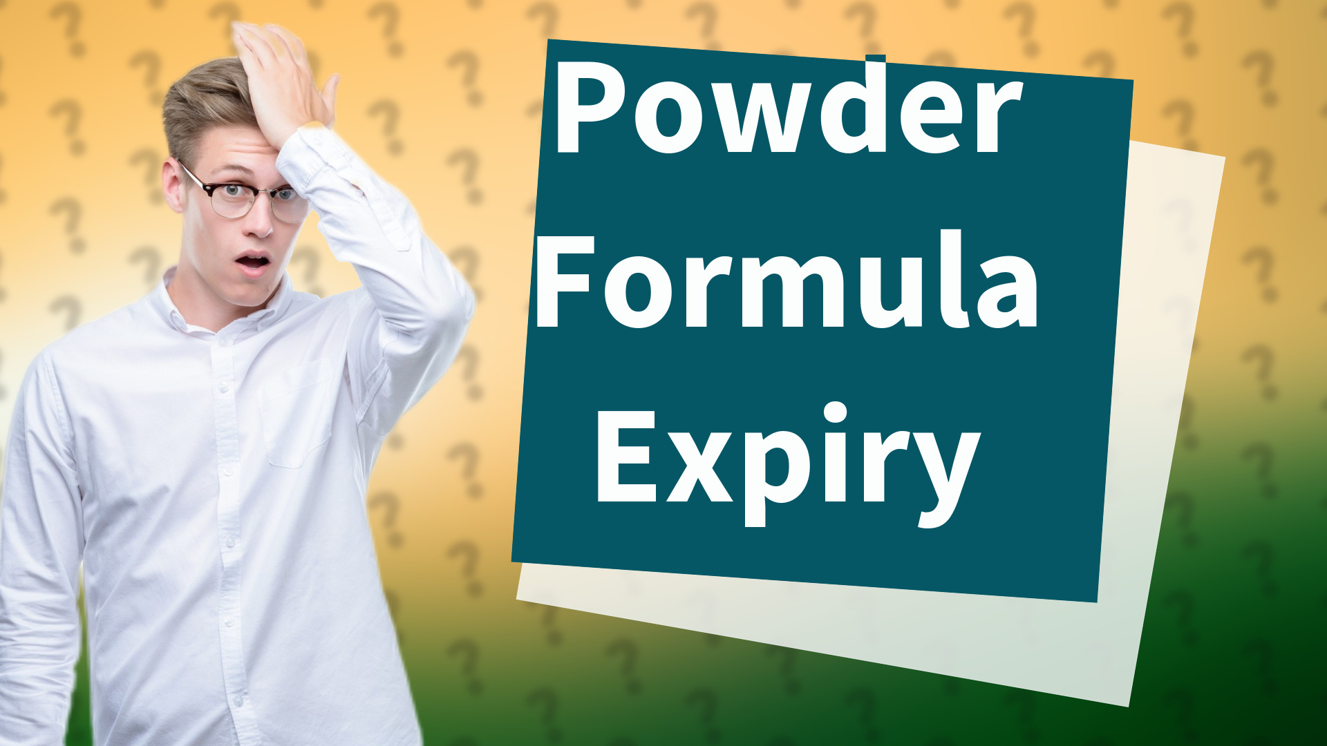 Powder Formula Expiry