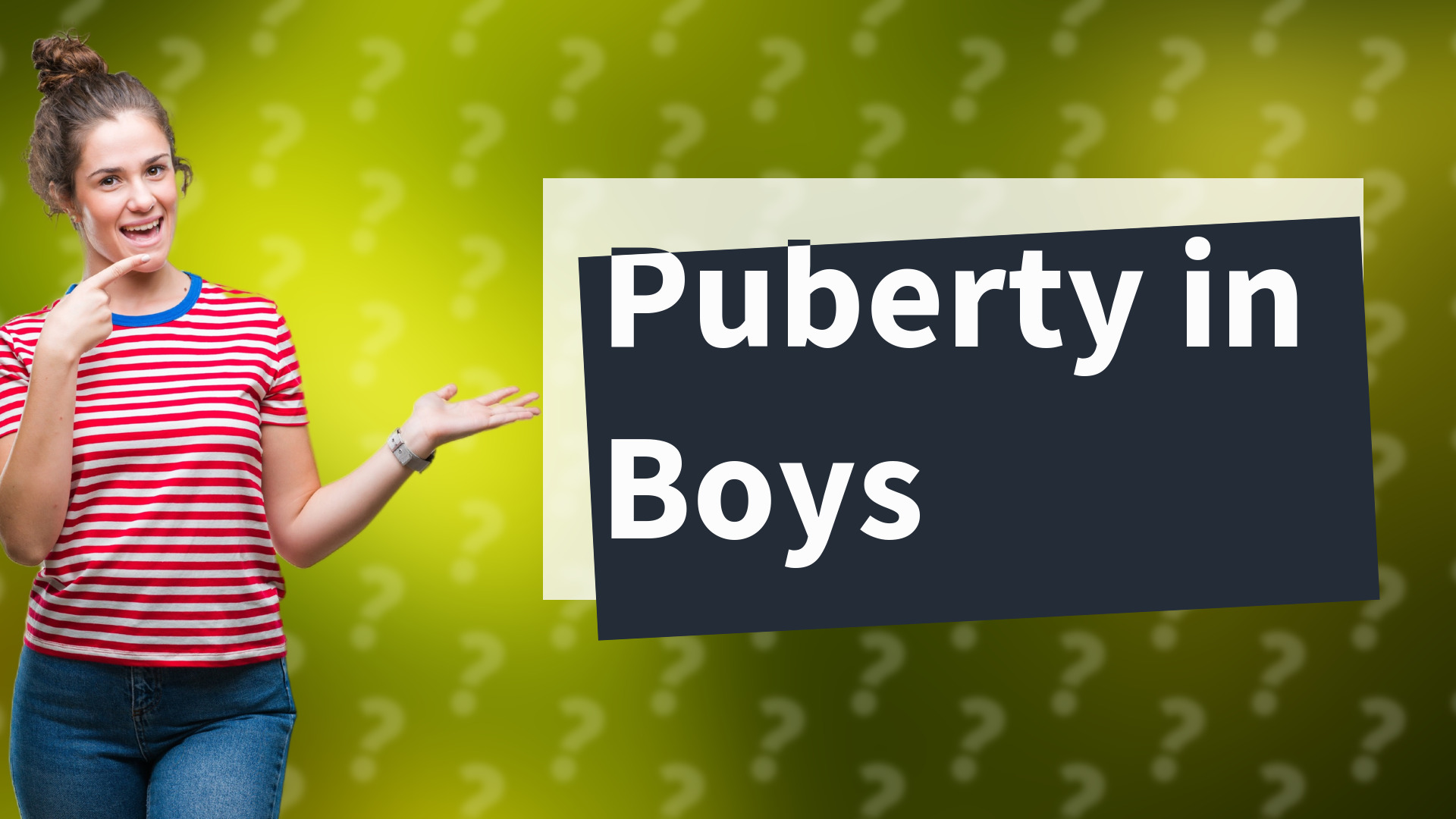 Puberty in Boys