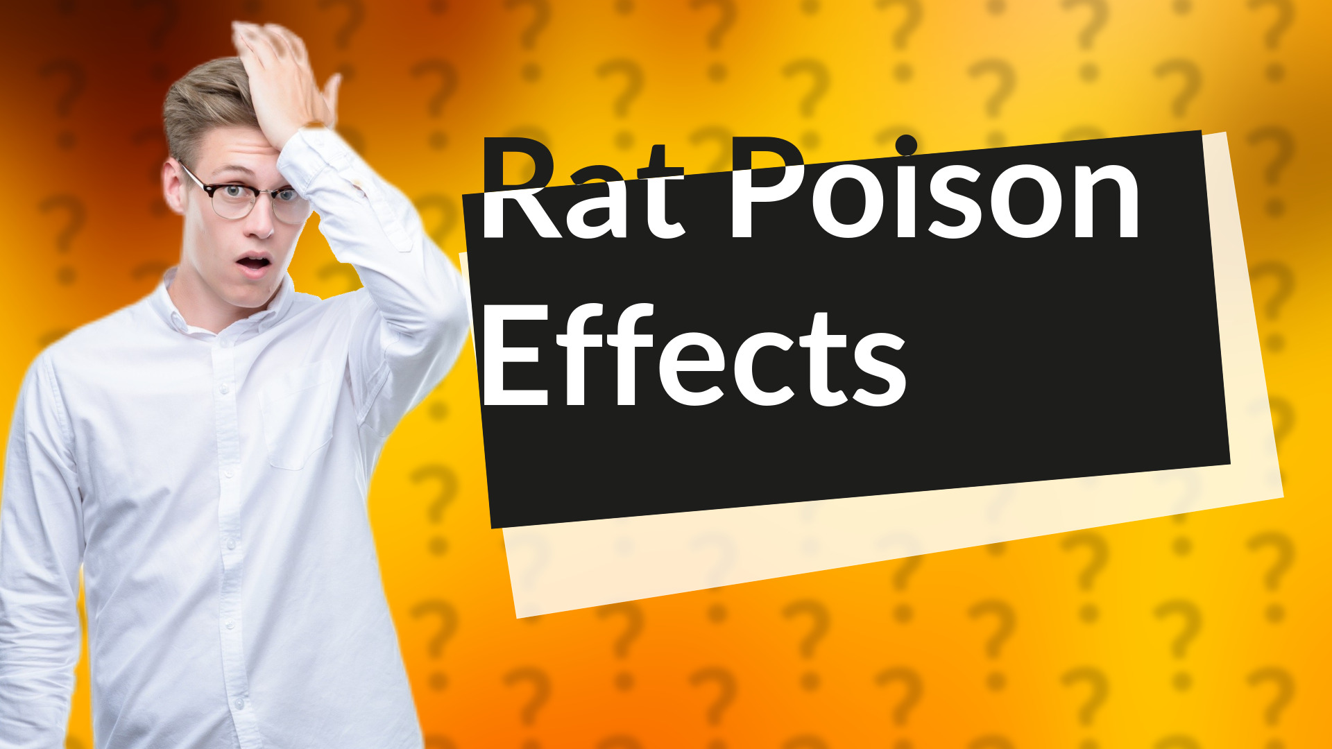 Rat Poison Effects
