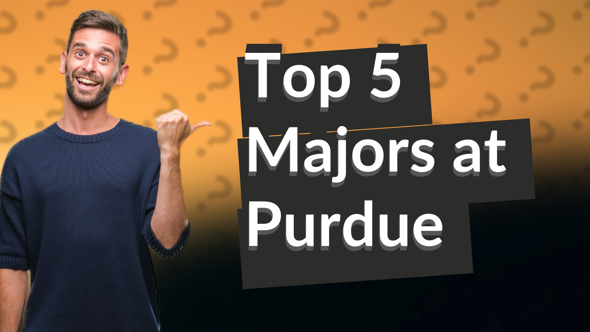 Top 5 Majors at Purdue