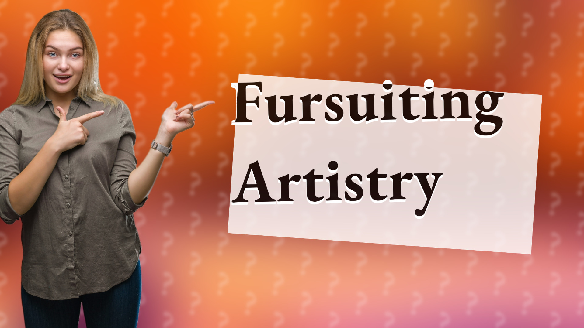 Fursuiting Artistry