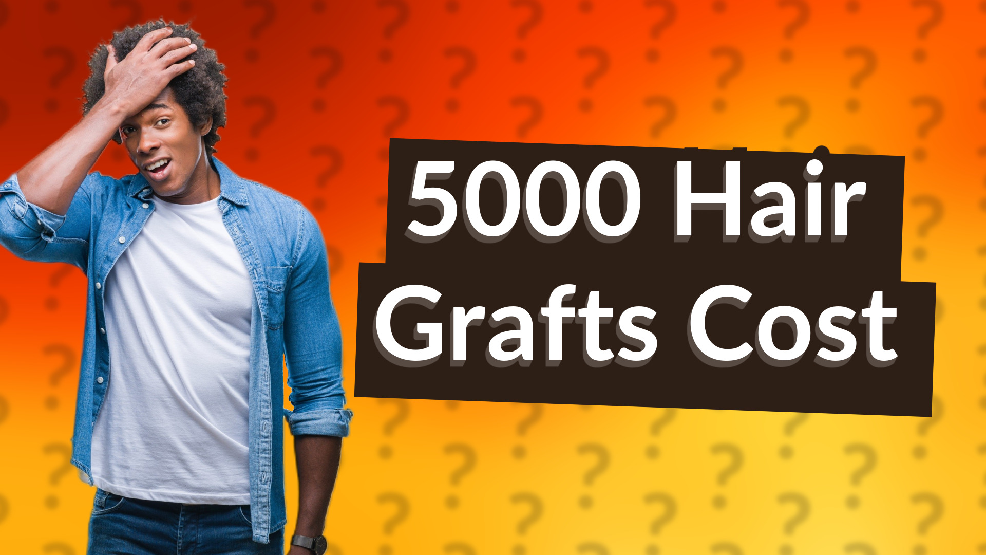 5000 Hair Grafts Cost