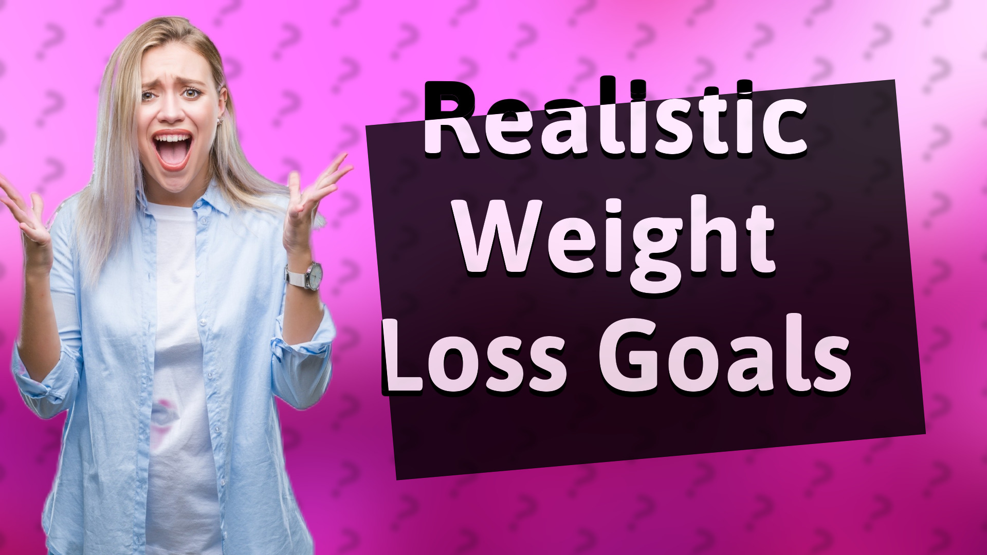 Realistic Weight Loss Goals