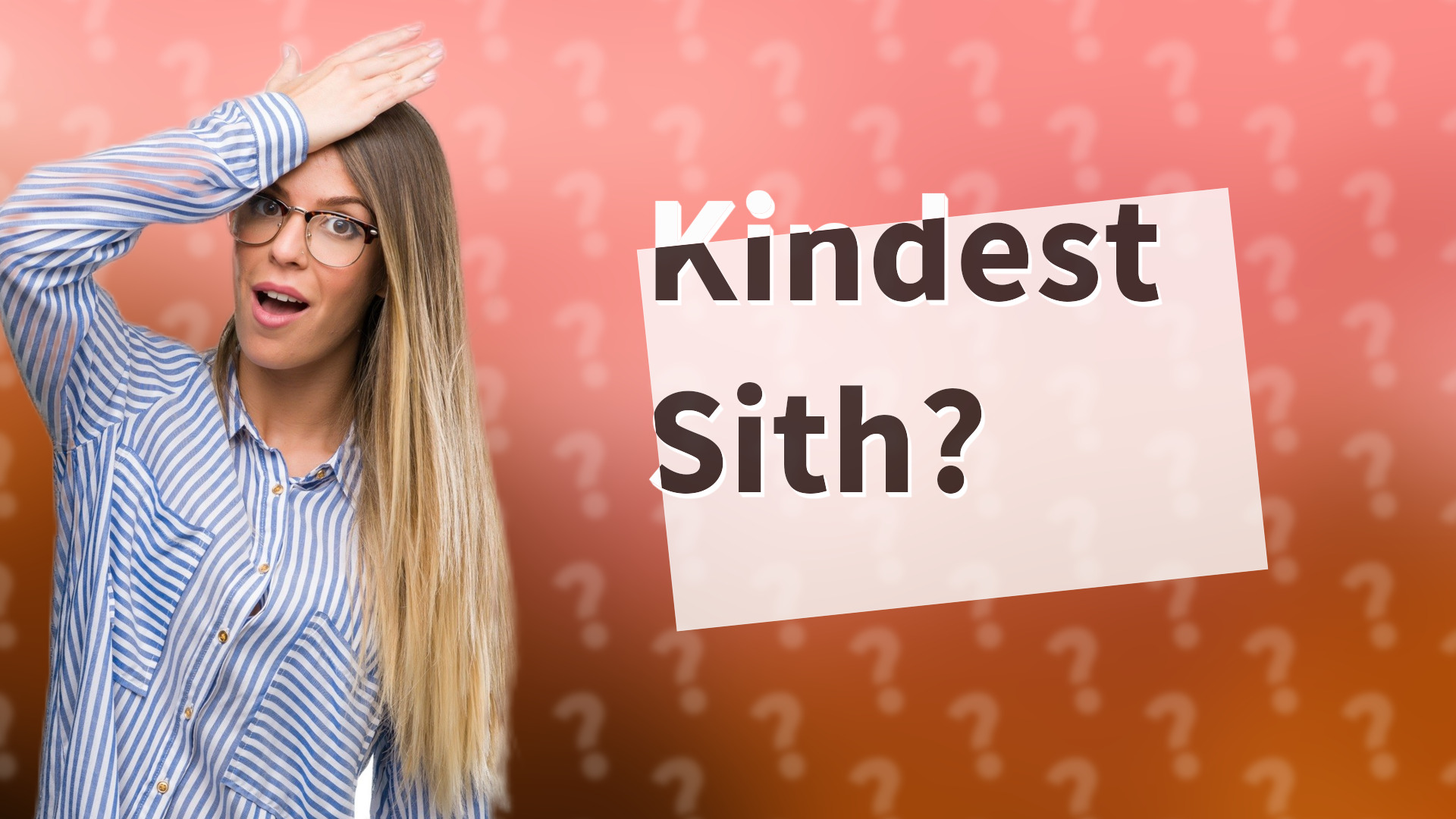 Kindest Sith?