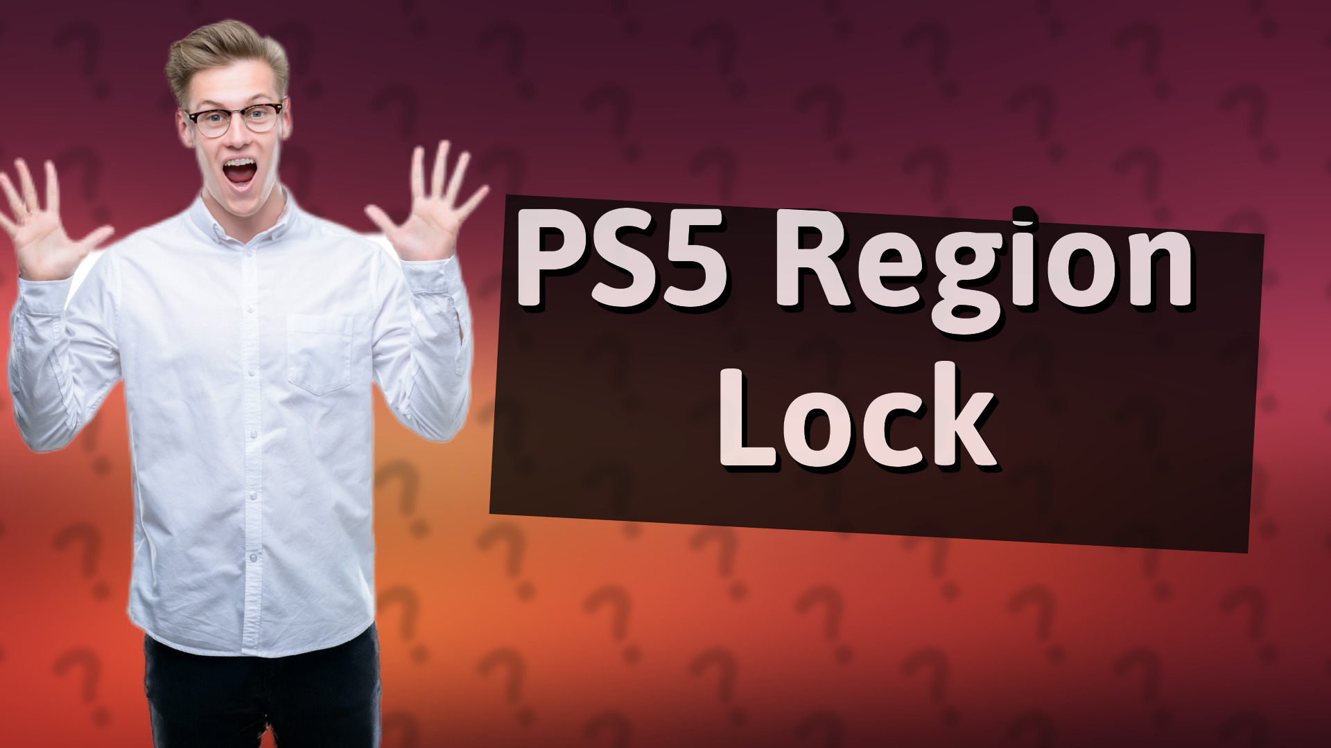 PS5 Region Lock