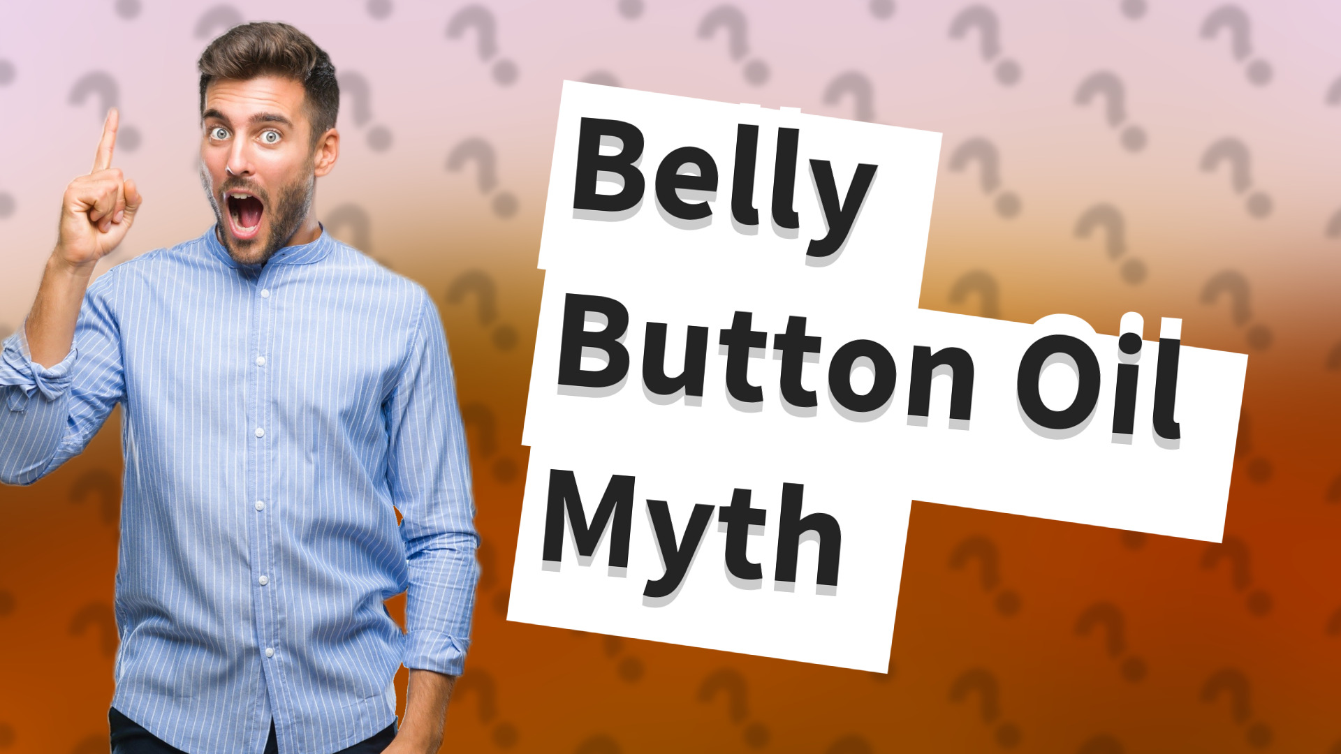 Belly Button Oil Myth