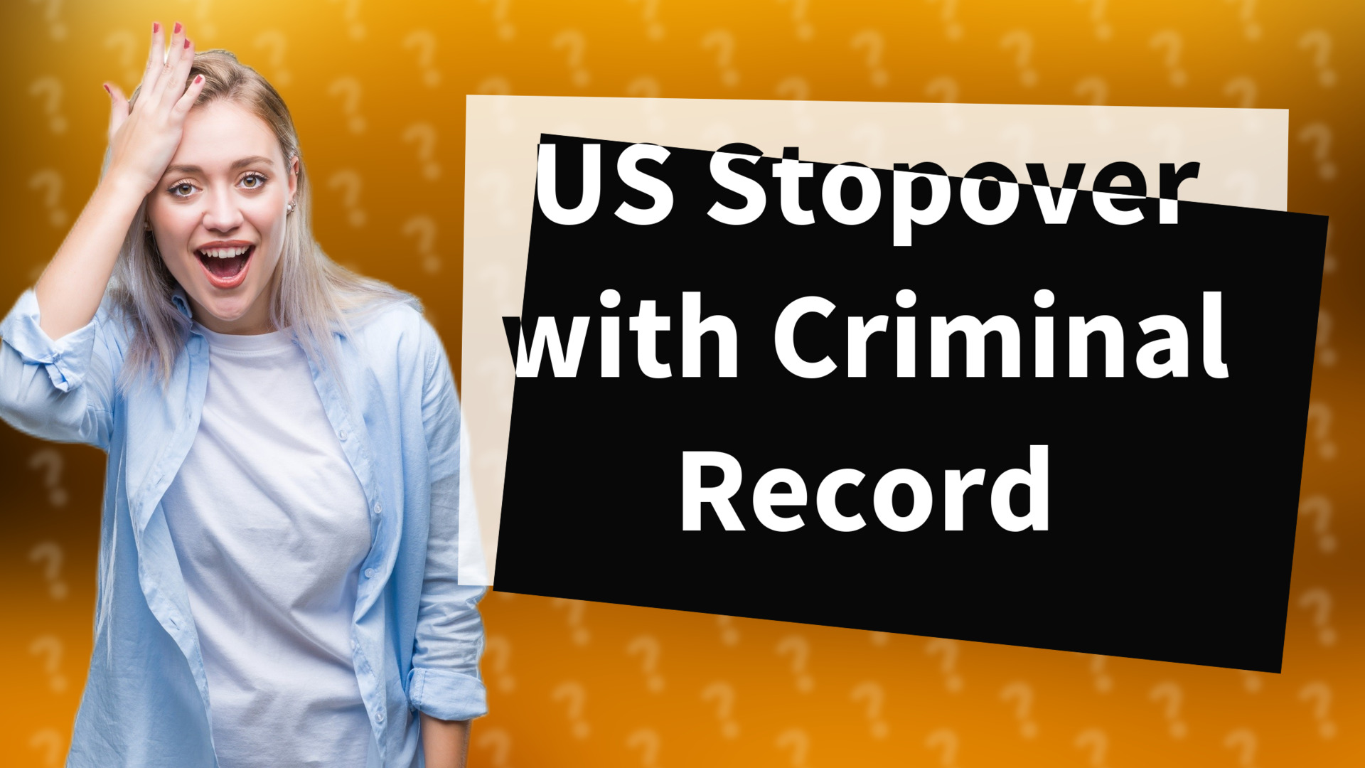 US Stopover with Criminal Record