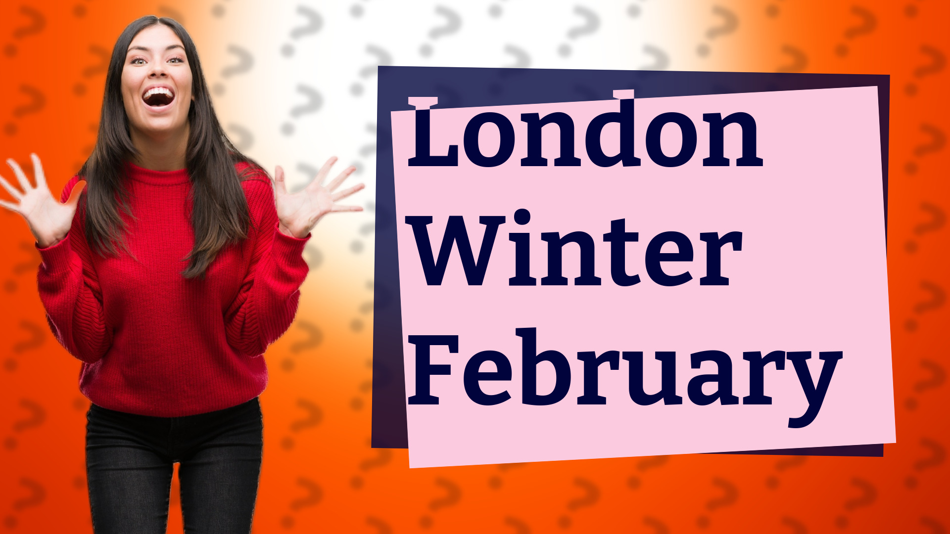 London Winter February