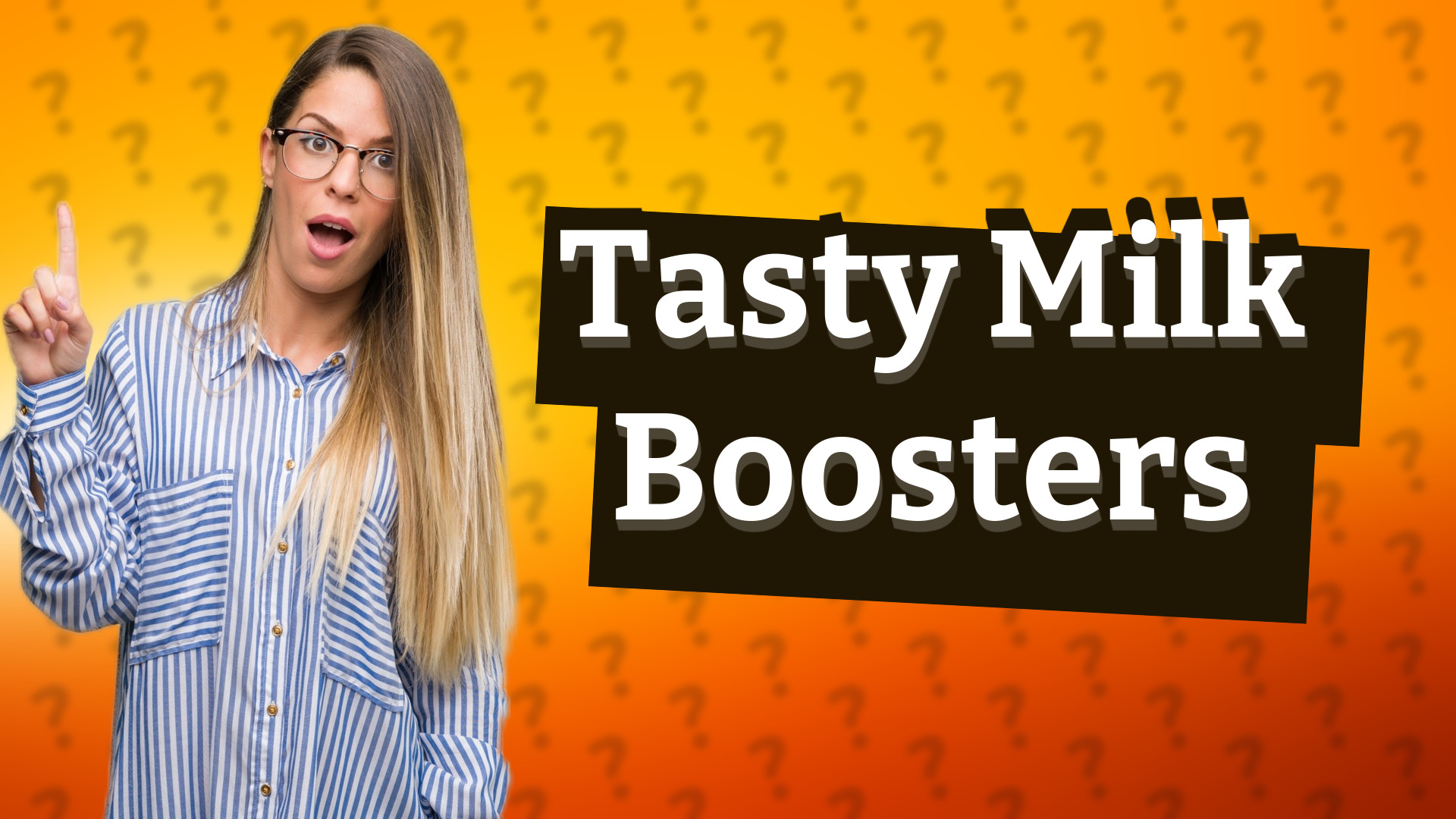 Tasty Milk Boosters