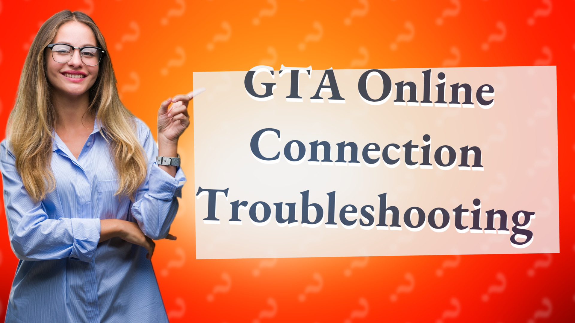 GTA Online Connection Troubleshooting