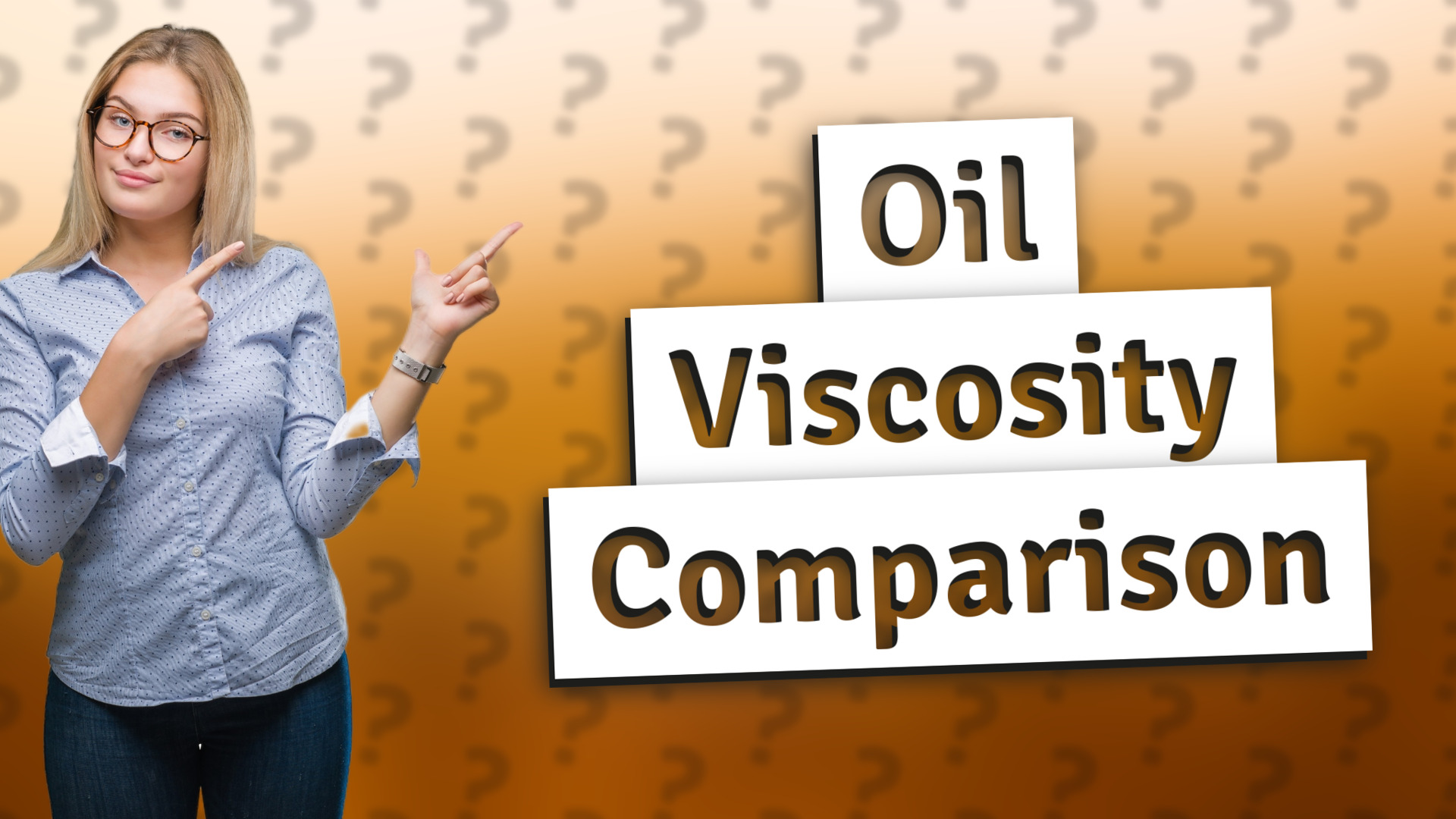 Oil Viscosity Comparison