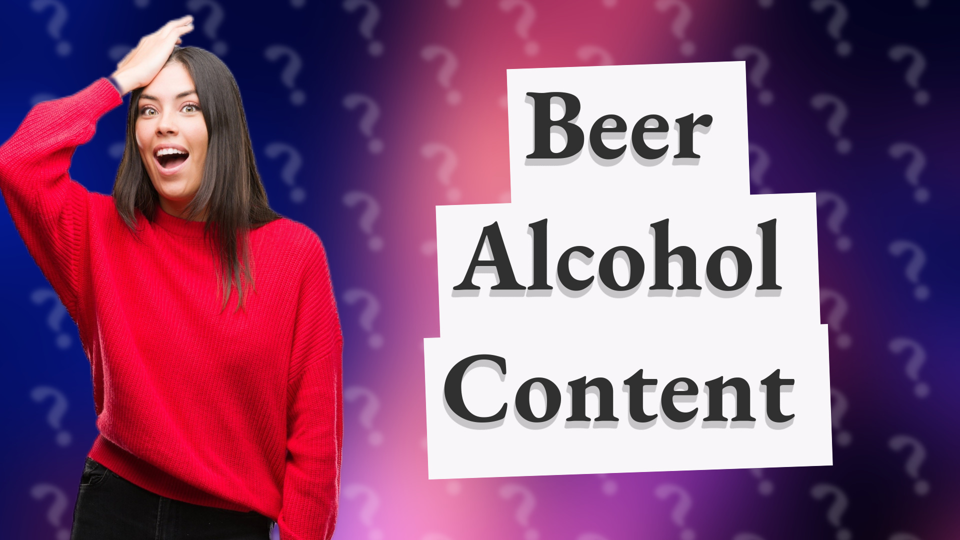 Beer Alcohol Content